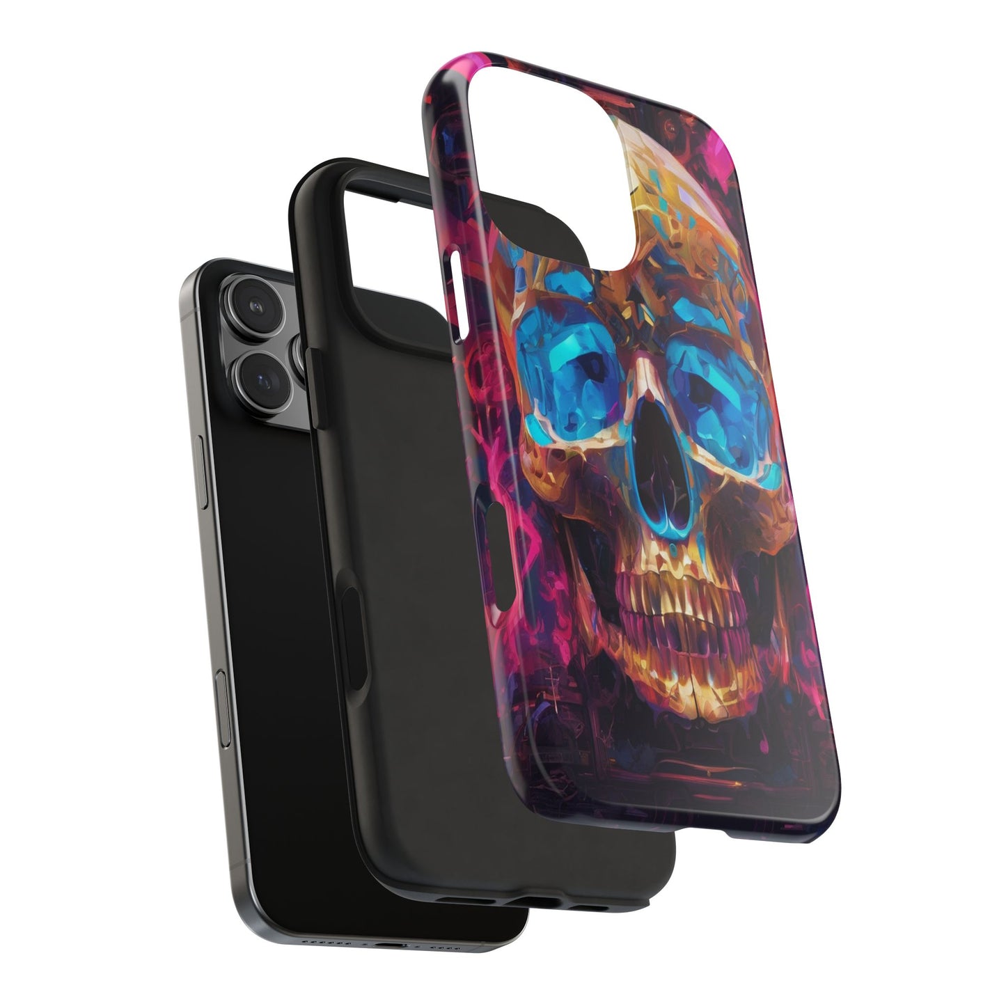 Rugged Phone Case - Impact-Resistant, Glossy Polycarbonate