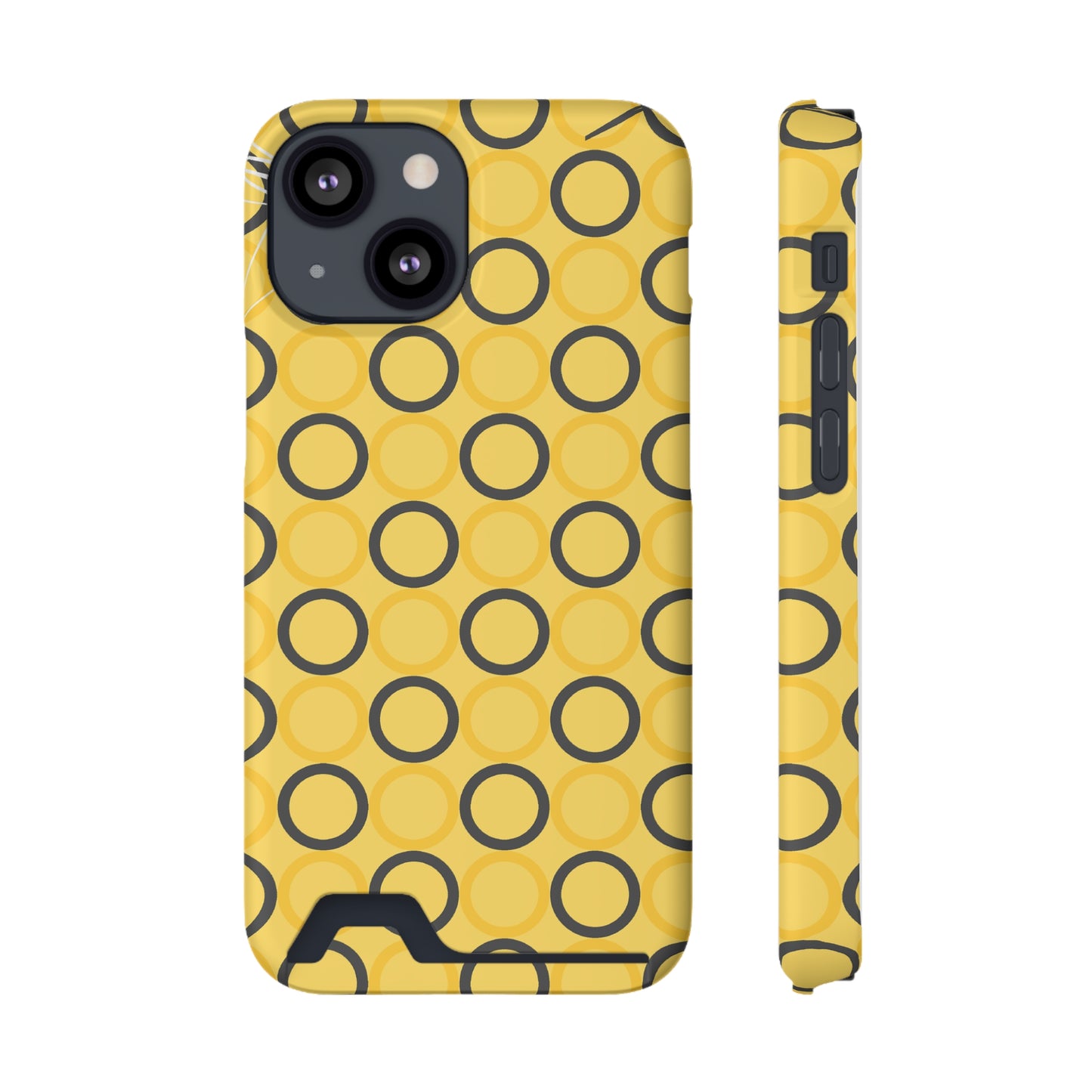 Phone Case with Card Holder - Impact-Resistant Polycarbonate, MagSafe