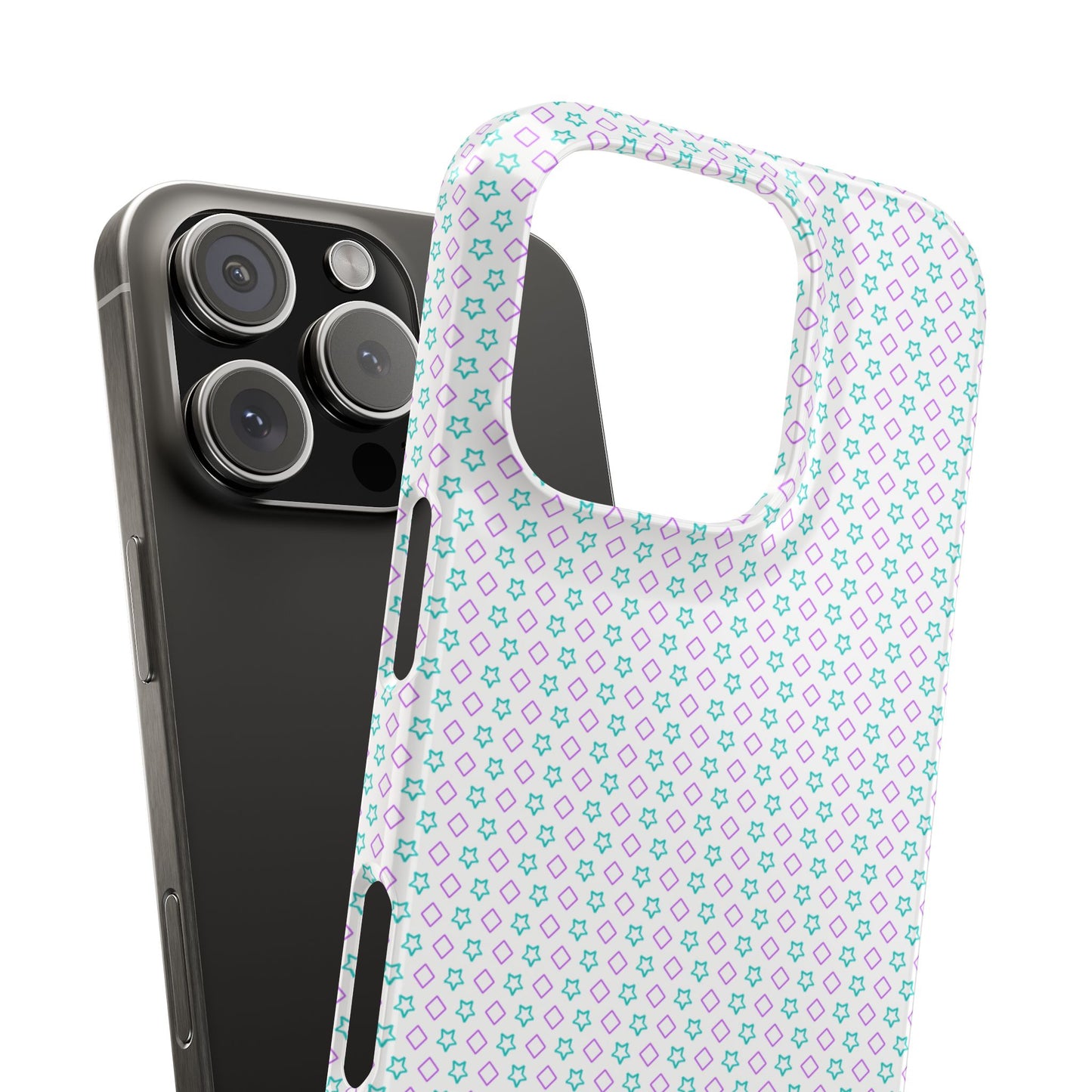 Slim Phone Case for iPhone 16 - Neon Glossy Lexan Finish