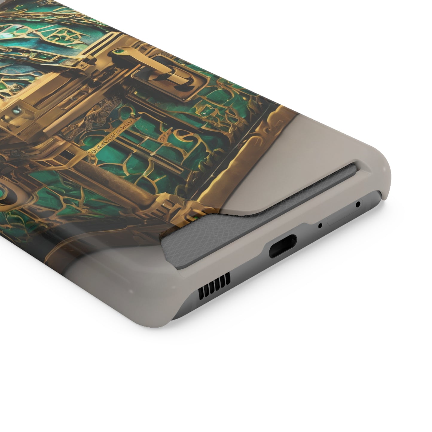 Neon MagSafe Card Holder Phone Case