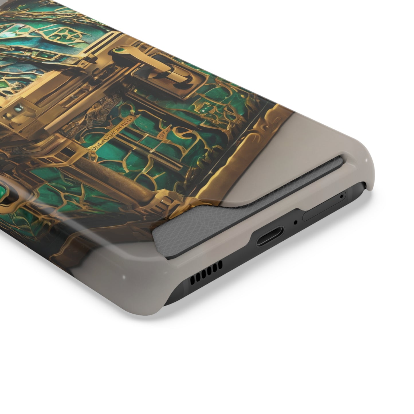 Neon MagSafe Card Holder Phone Case