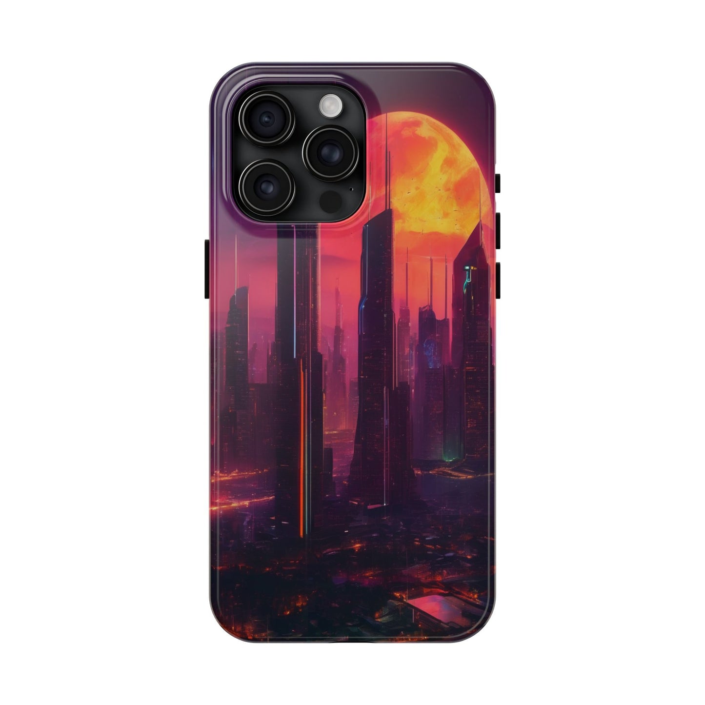 Tough Phone Case: Shockproof 2-Piece TPU/PC Shell