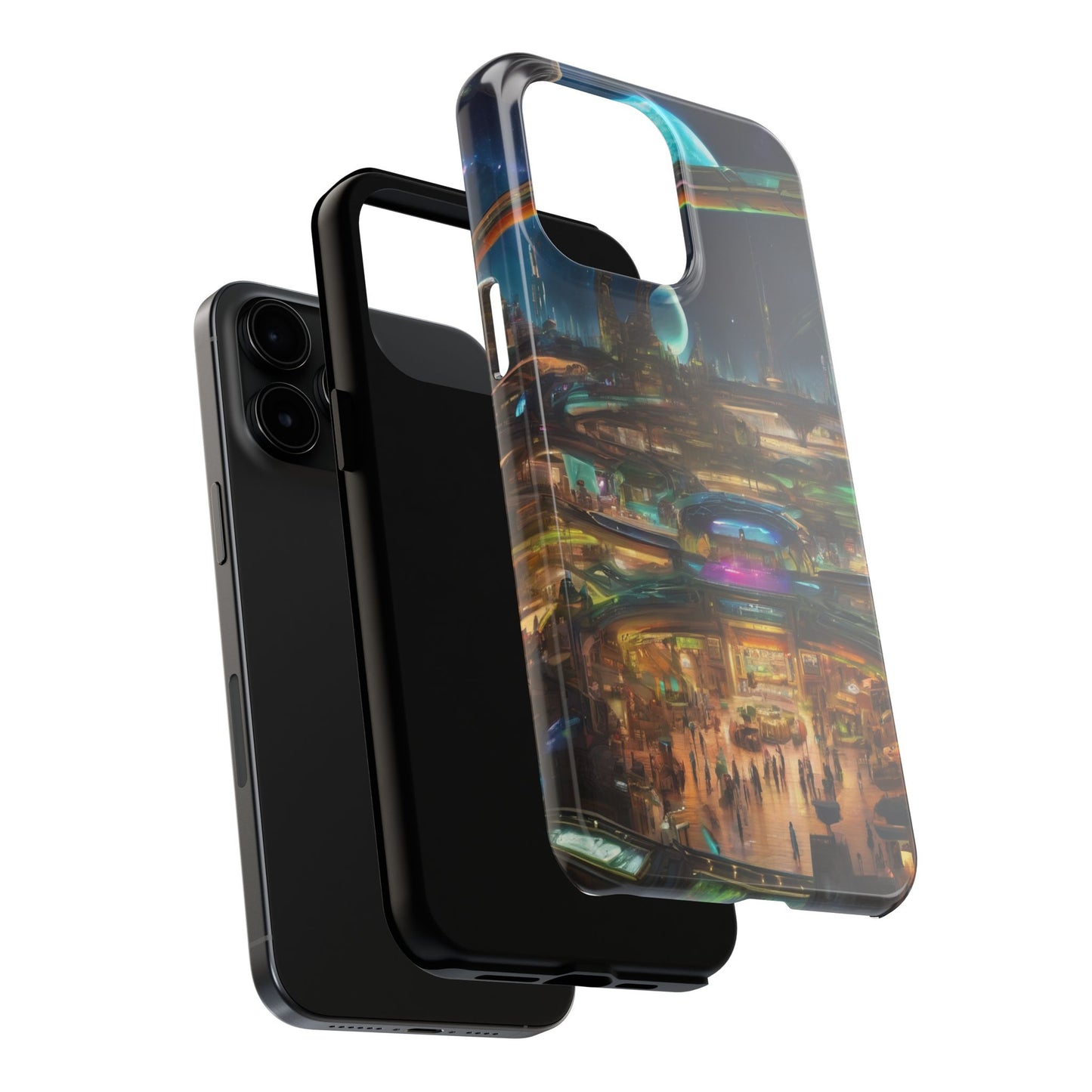 Tough Phone Case: Impact-Resistant Polycarbonate Shell, TPU-Lined