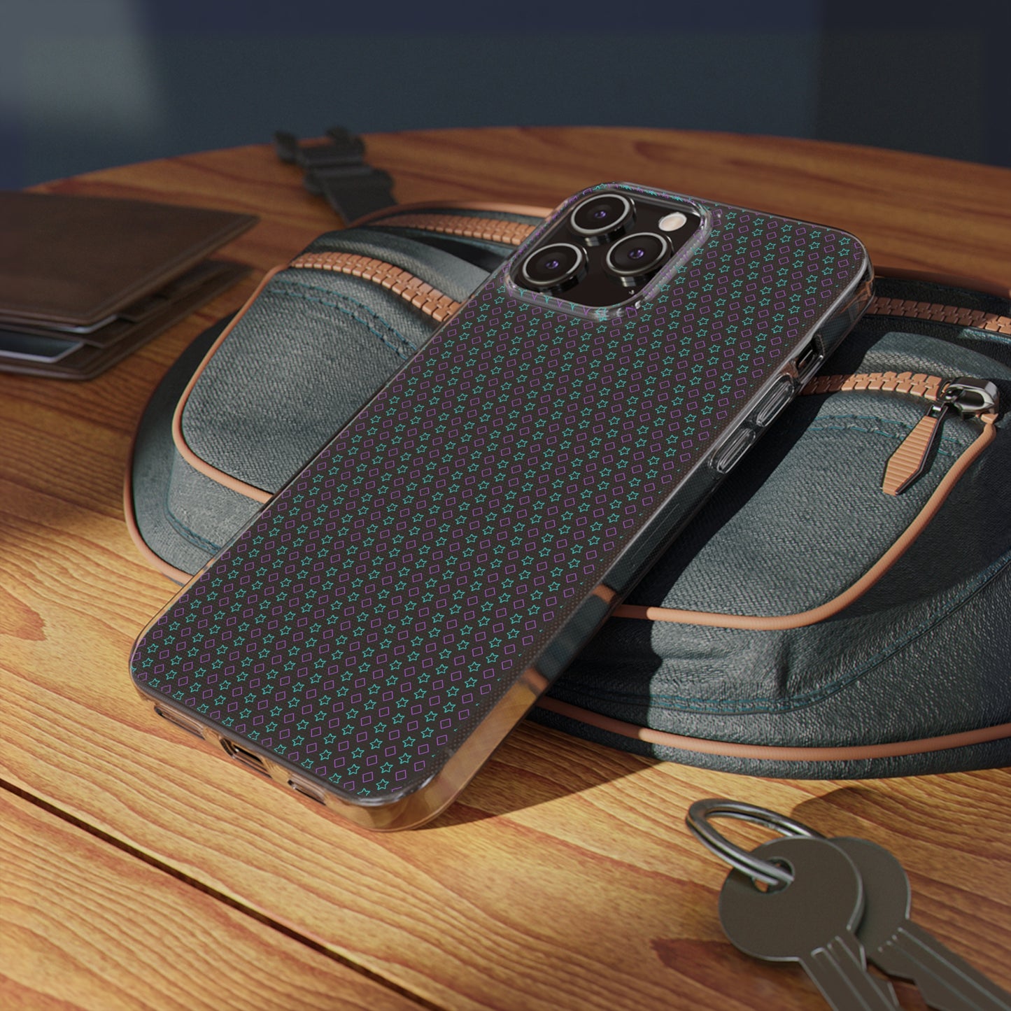 Clear Silicone Phone Case - Slim, Durable with Open Ports