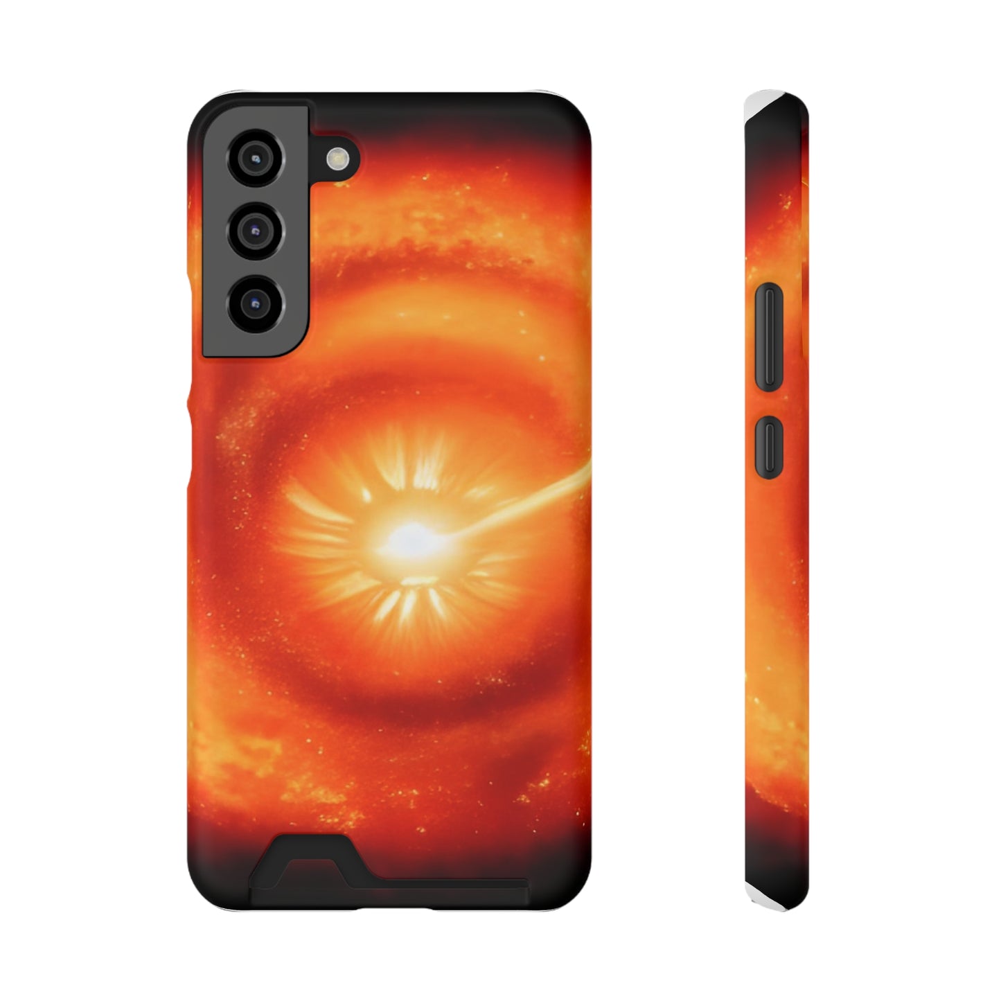 Neon Phone Case with Card Holder - MagSafe, Polycarbonate