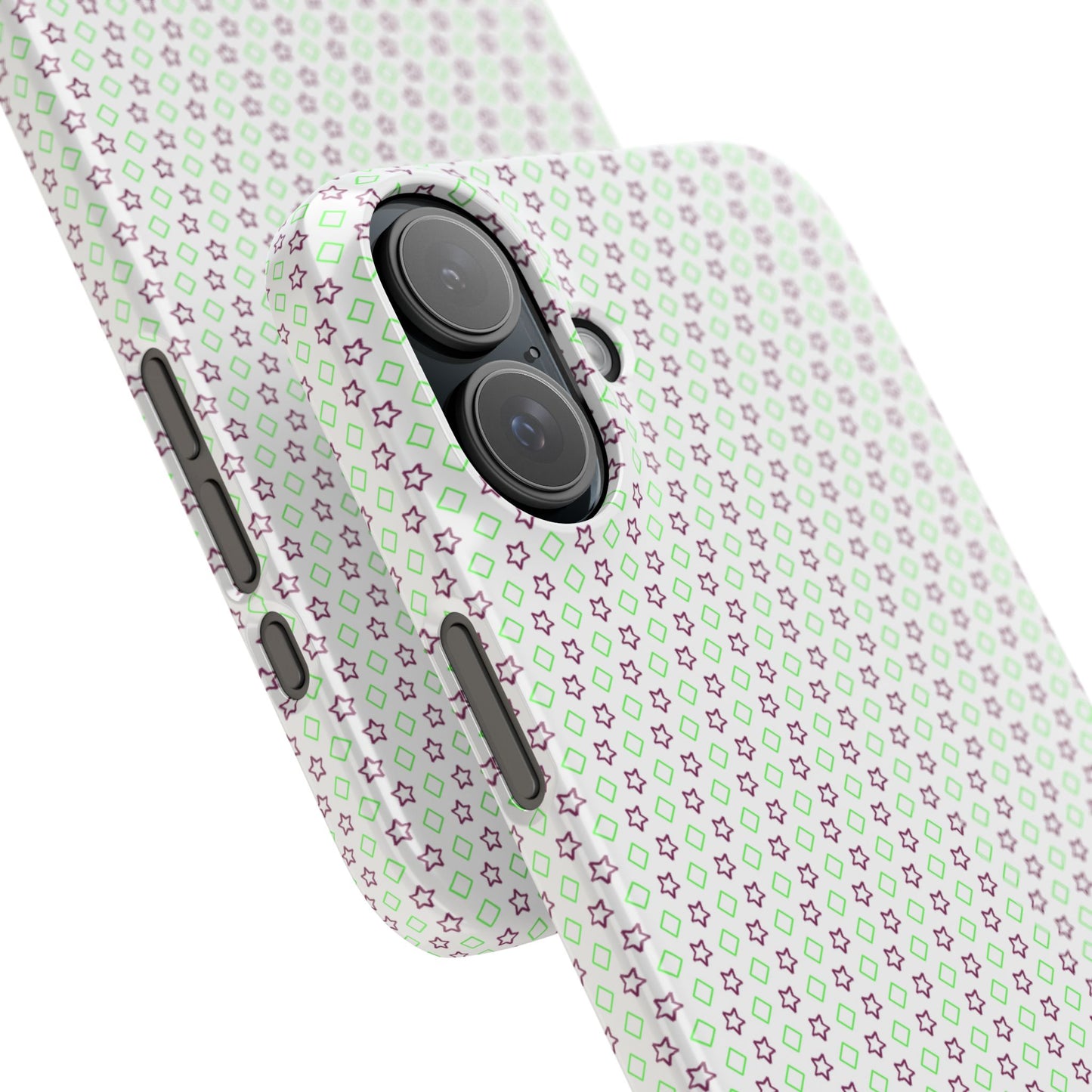 Slim Phone Case for iPhone 16 - Glossy Lexan, Ultra-Thin