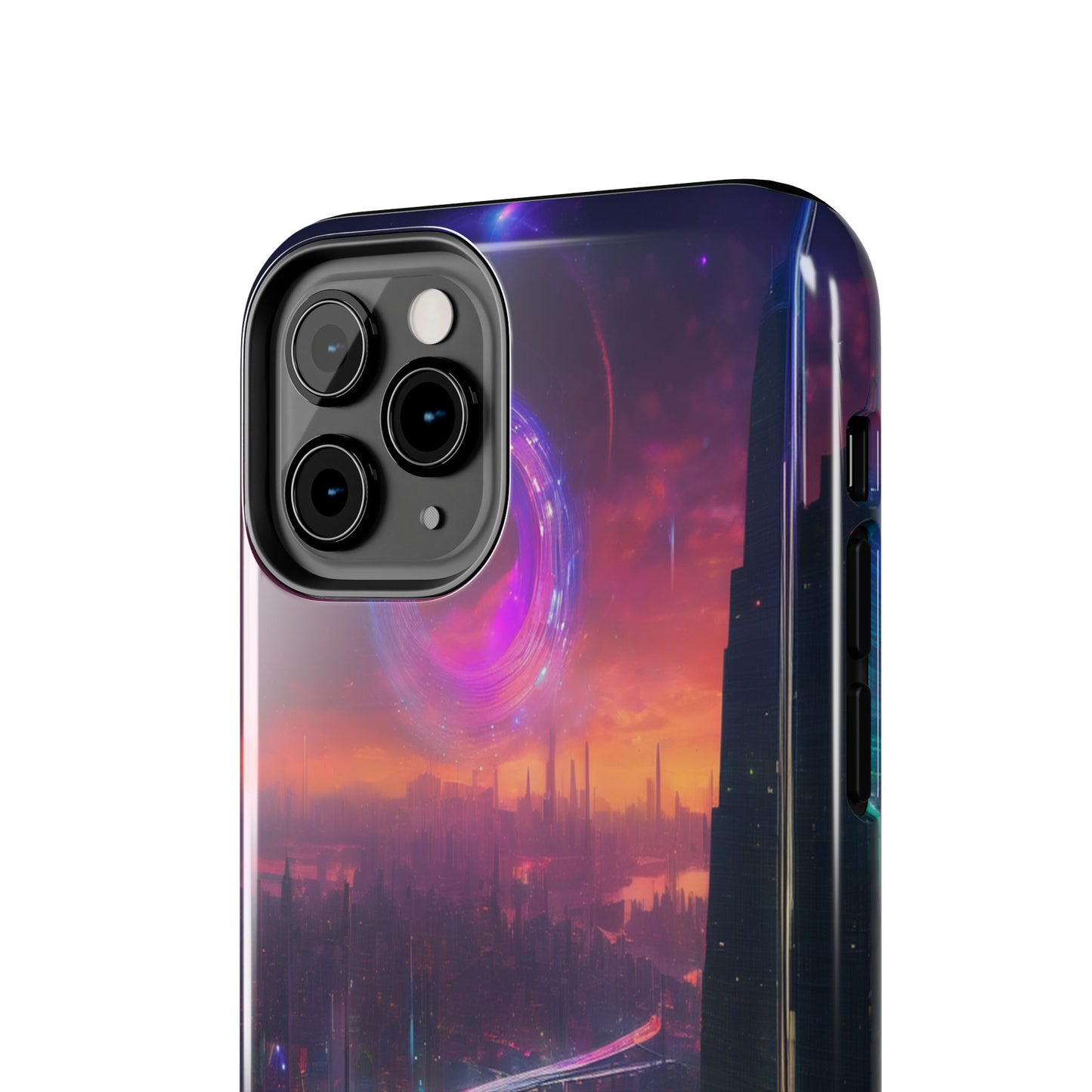 Tough Phone Case – Shockproof TPU/Polycarbonate for iPhone & Samsung