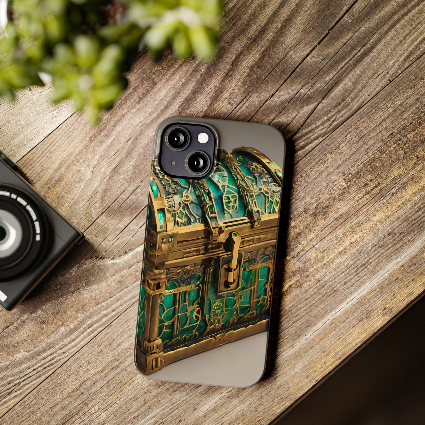 iPhone 16 Slim Phone Case: Glossy Lexan, Ultra-Slim