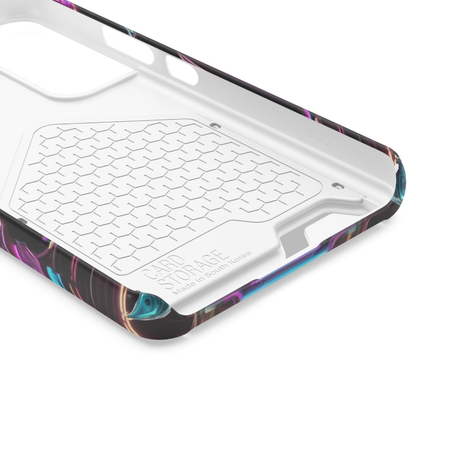 Neon Card Holder Phone Case - MagSafe Compatible