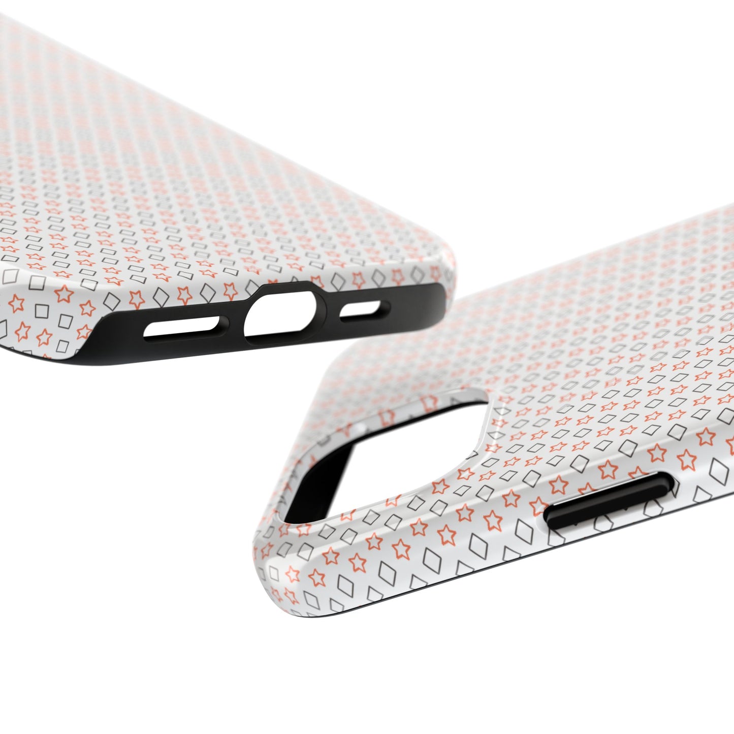 Neon Rugged Phone Case - 2-Piece TPU/PC, Wireless Charging