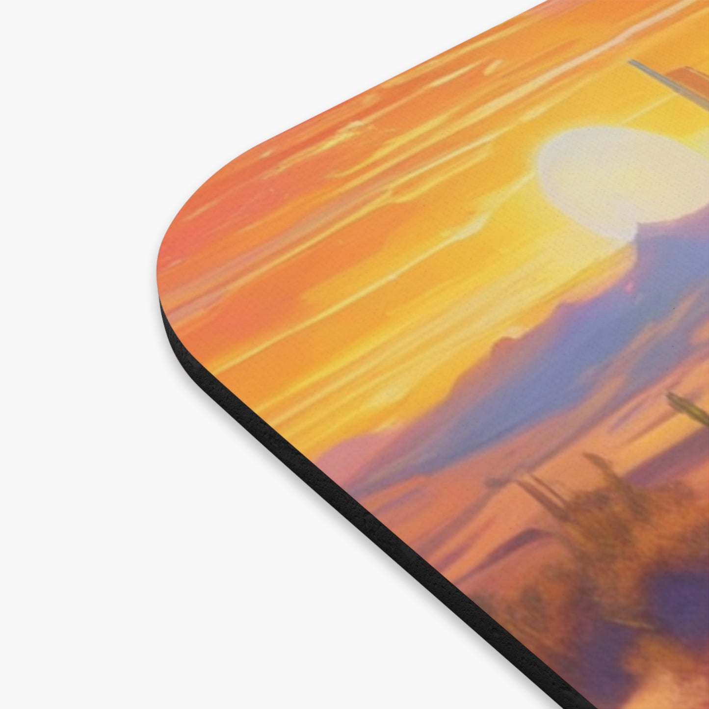 Neon Gaming Mouse Pad - Rectangular, 1/16in Thick, Non-Slip
