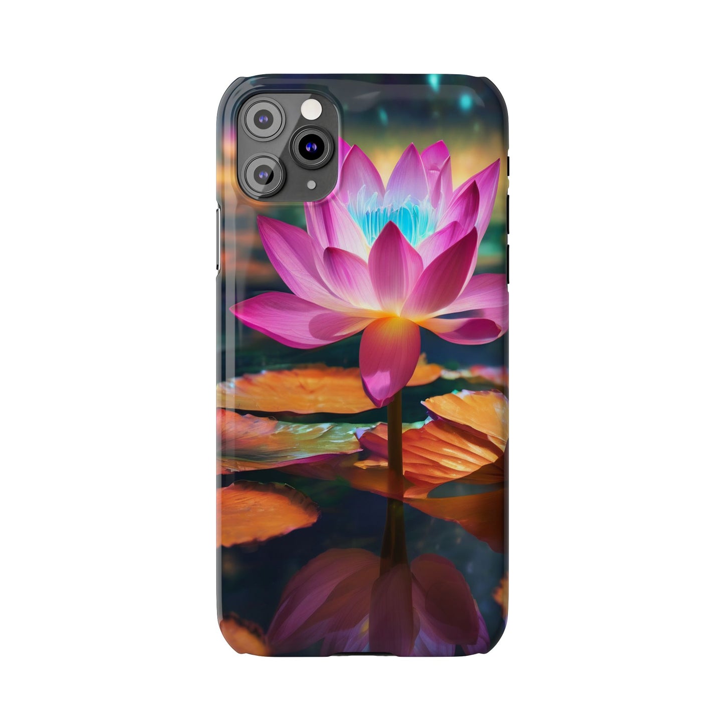 Slim Glossy Polycarbonate Phone Case for iPhone 16