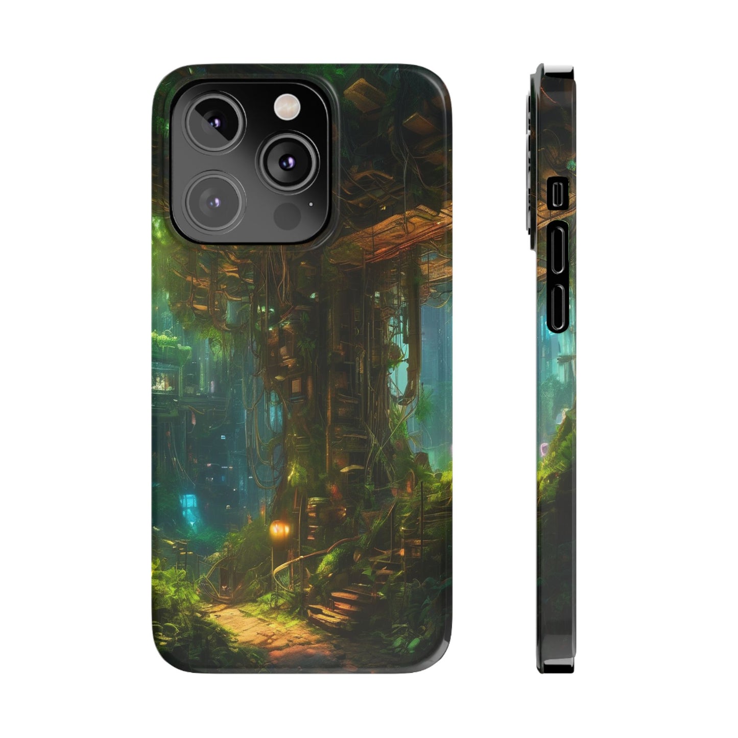 Neon Slim Phone Case for iPhone 16 Glossy Lexan