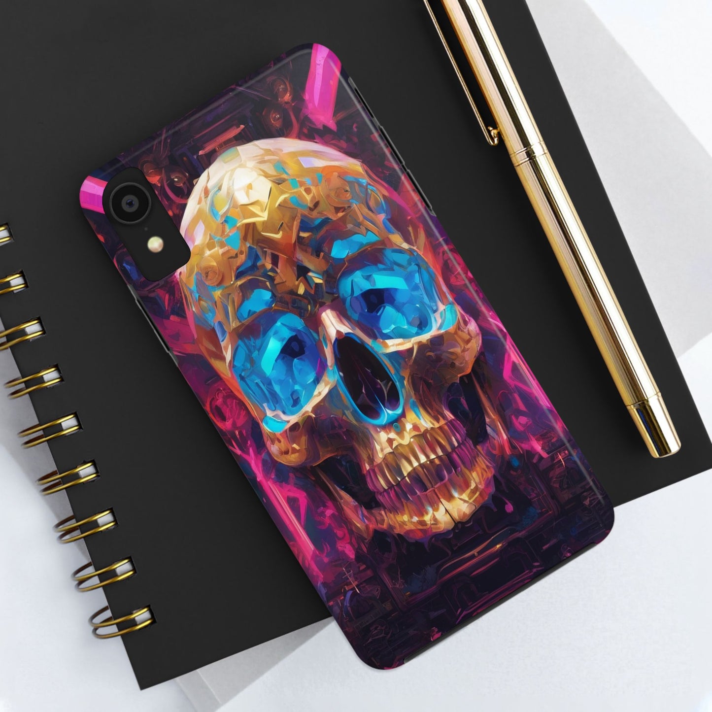 Rugged Phone Case - Impact-Resistant, Glossy Polycarbonate