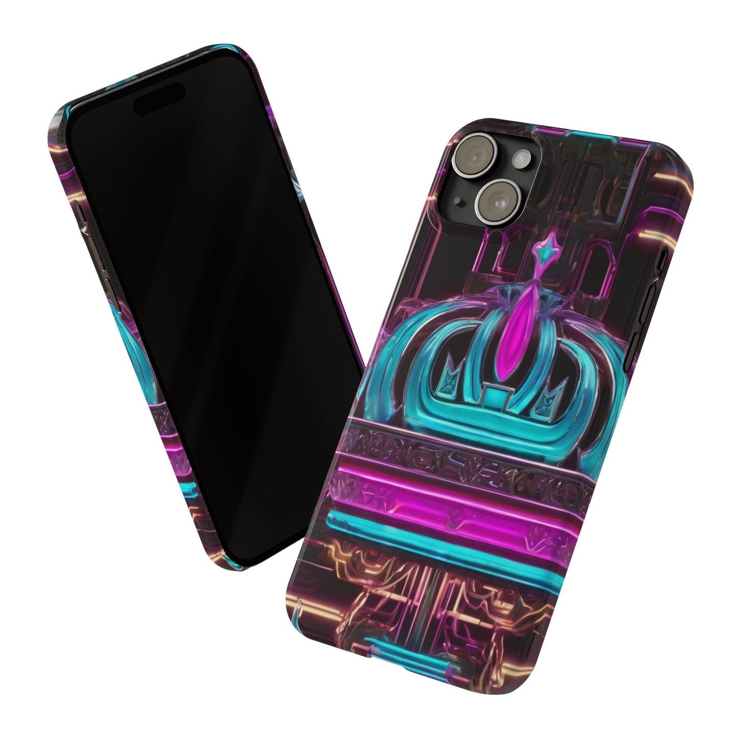 Slim Phone Case for iPhone 16 - Glossy, Lightweight, Impact-Resistant