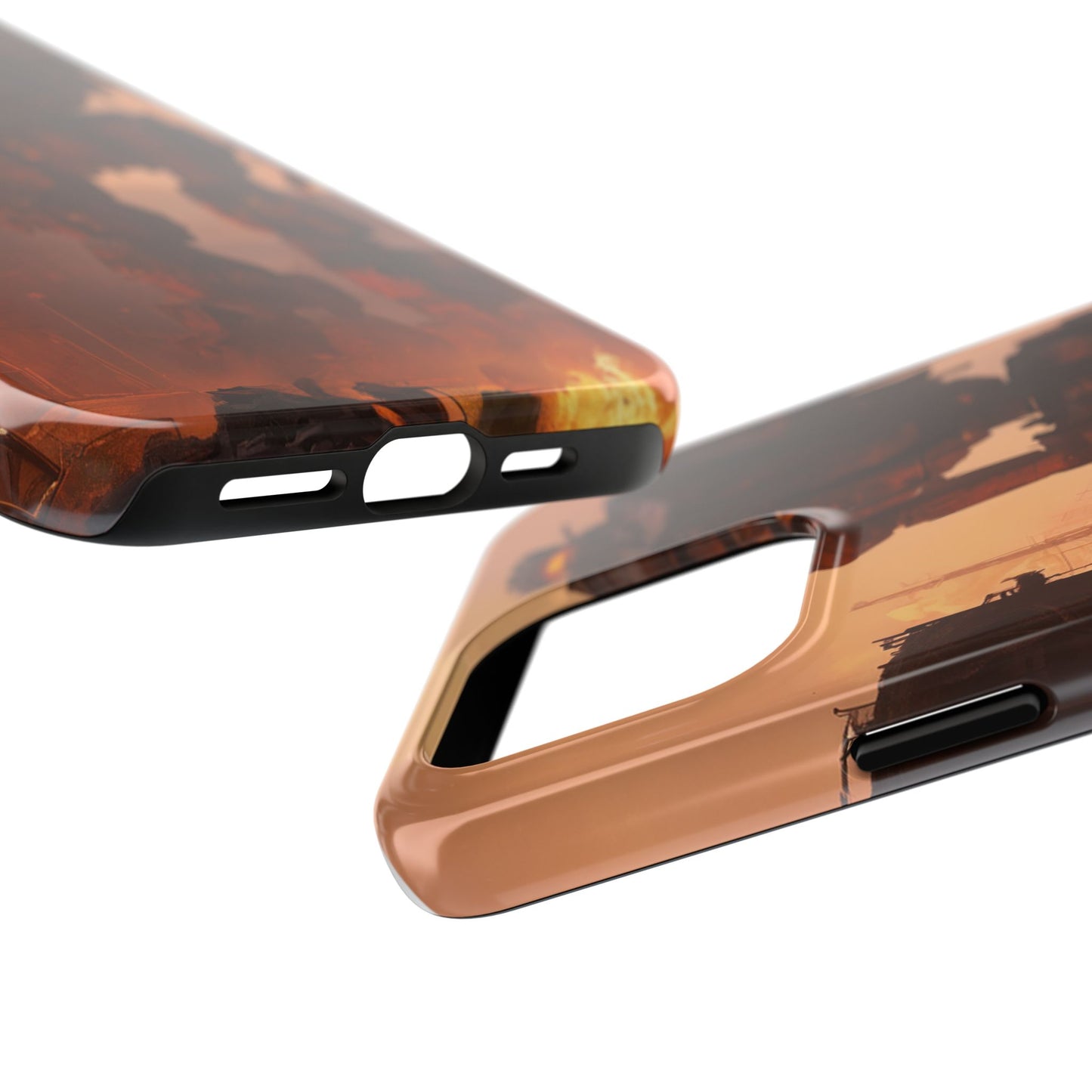 Tough Phone Case - Impact-Resistant, 2-Piece TPU/PC