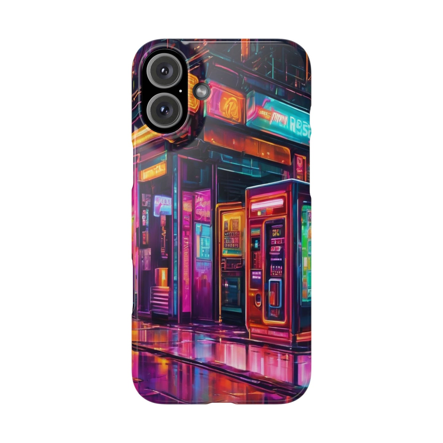 Ultra Slim iPhone 16 Phone Case - Glossy, Durable & Wireless Charging