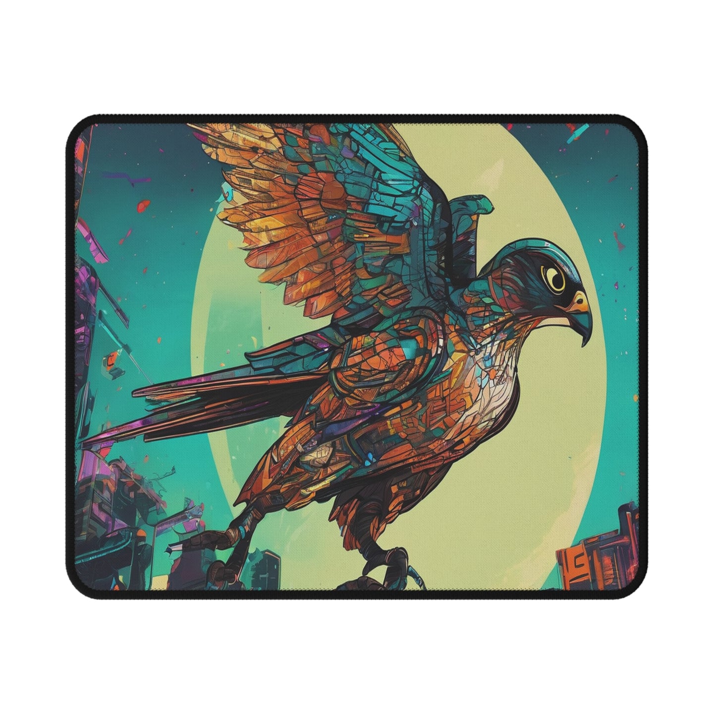 Non-Slip Gaming Mouse Pad - Polyester Surface, AntiFray 9.5x8
