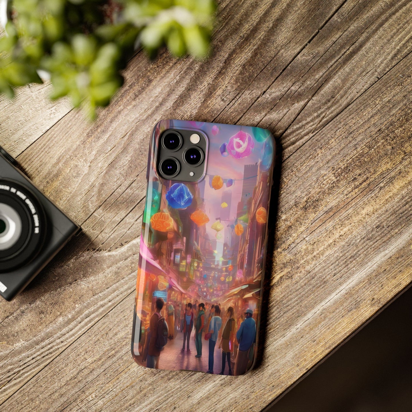 Ultra-Slim Glossy iPhone 16 Phone Case