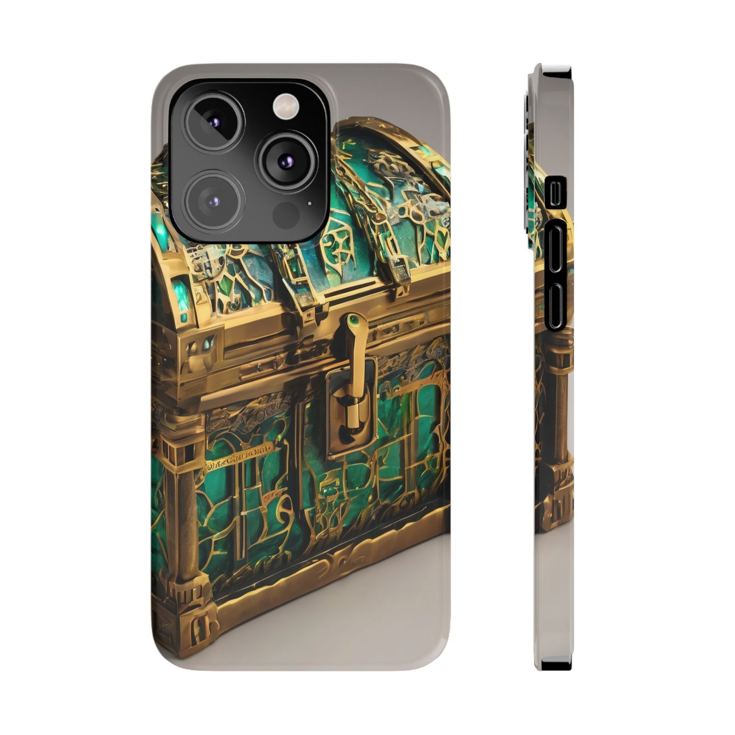 iPhone 16 Slim Phone Case: Glossy Lexan, Ultra-Slim