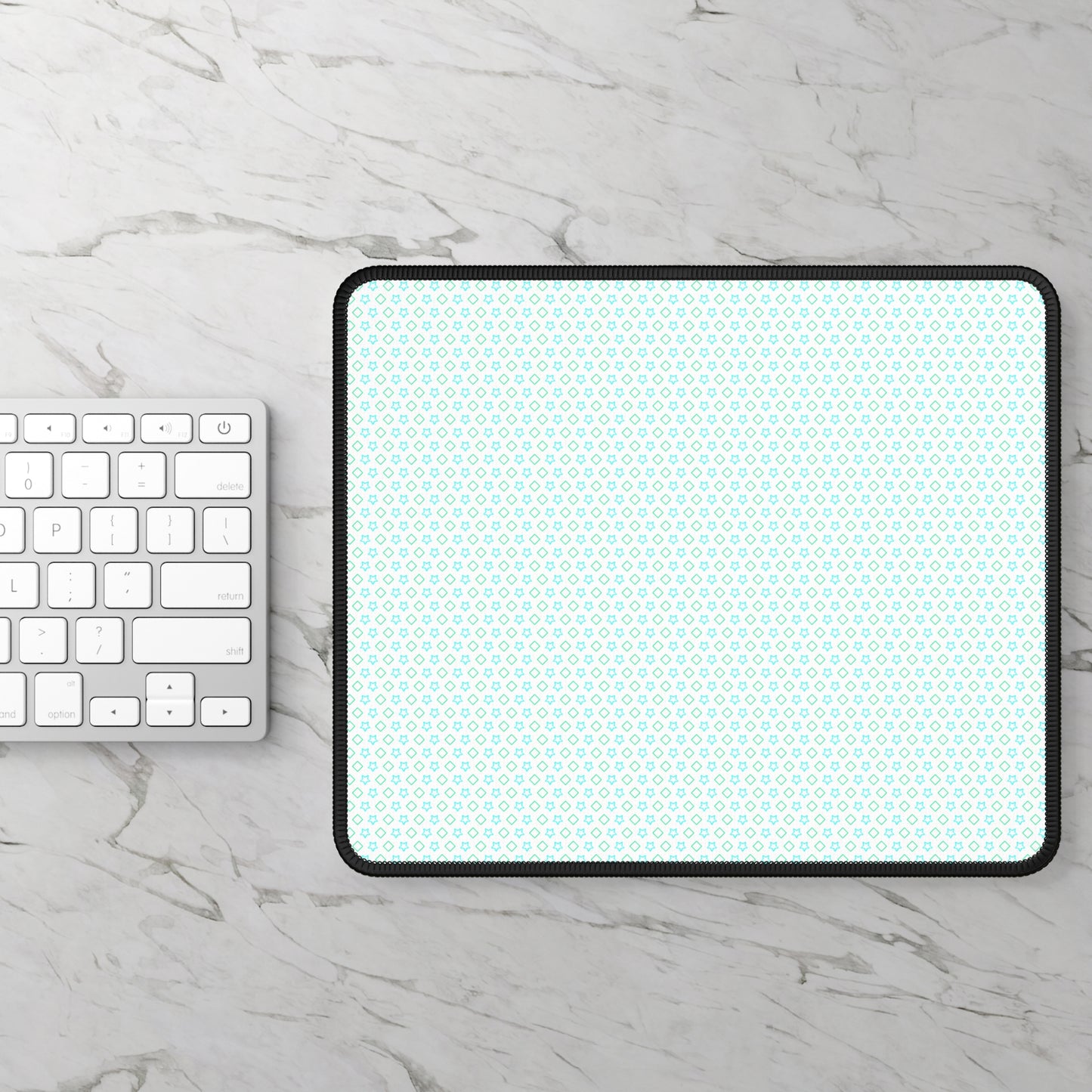 Custom Gaming Mouse Pad - Neoprene 9x7, Stitched Edges