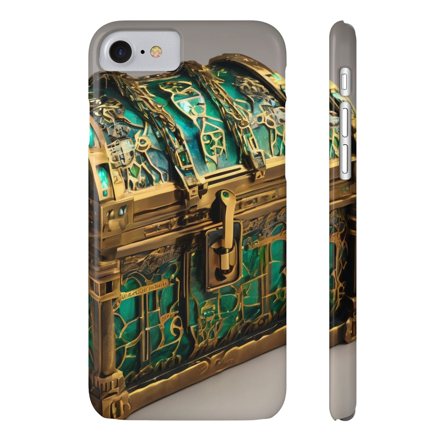 iPhone 16 Slim Phone Case: Glossy Lexan, Ultra-Slim