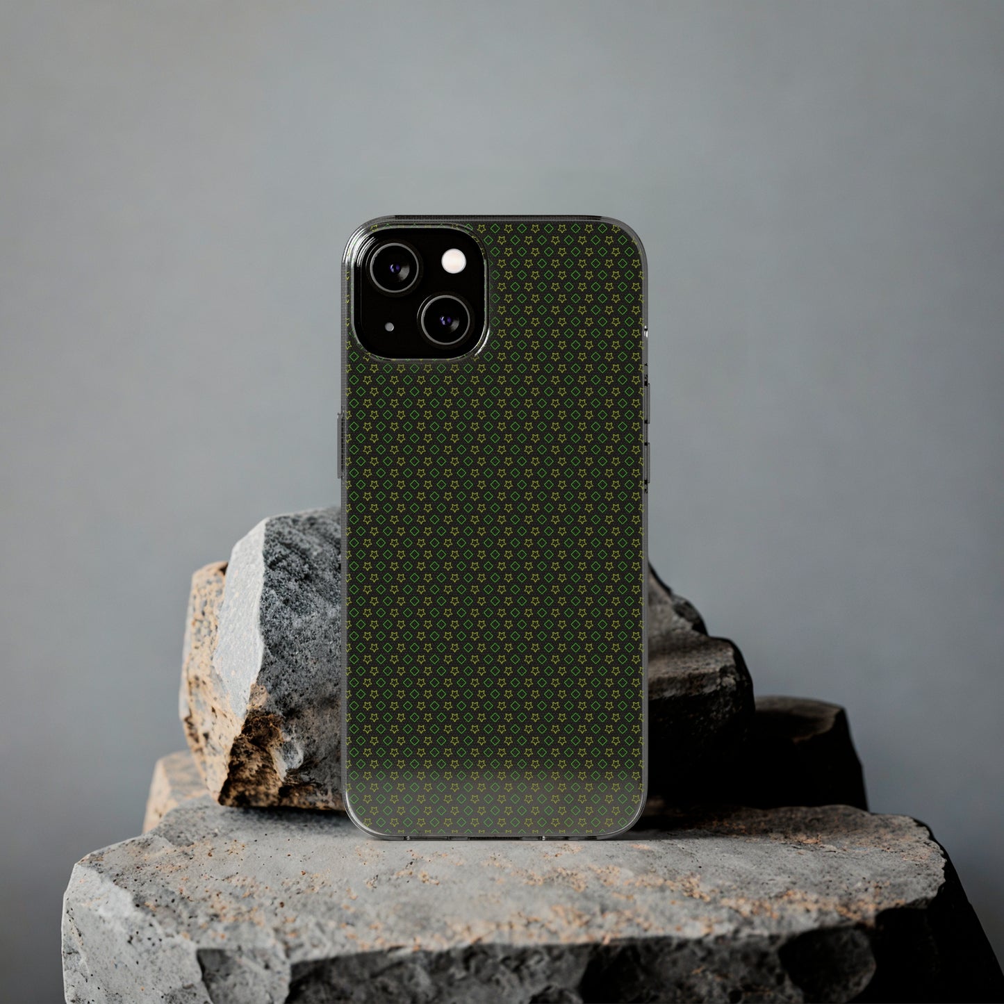 Clear Silicone Phone Case Slim Flexible Open-Port Design