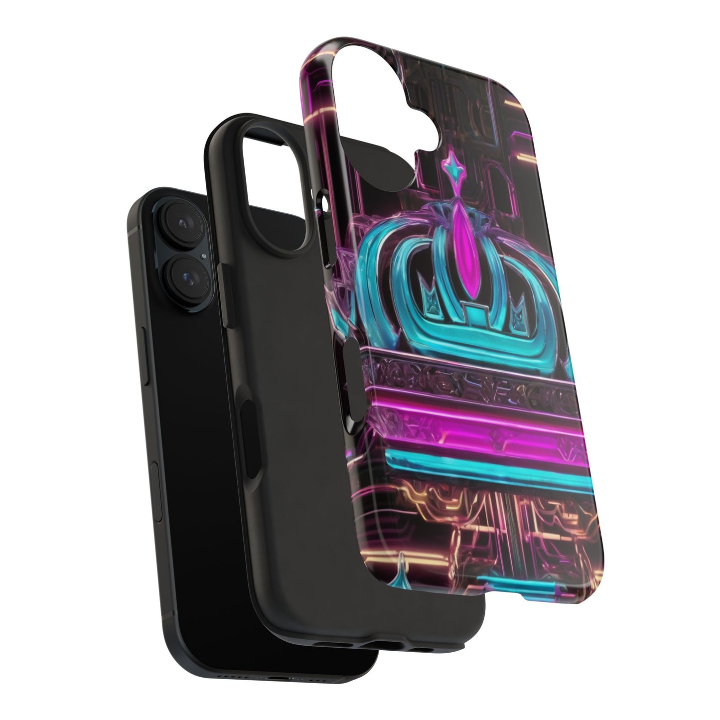 Tough Phone Case - Shockproof TPU & PC Shell, Glossy Finish