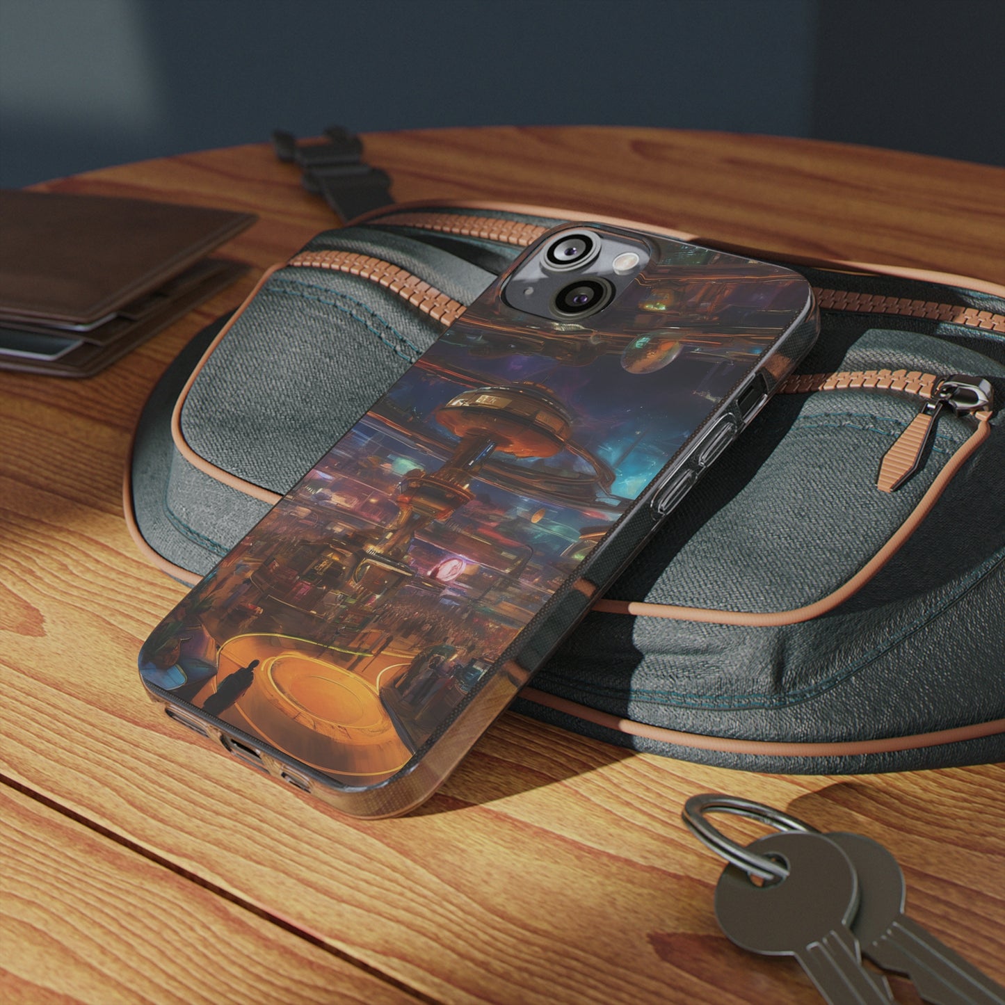 Clear Silicone Phone Case - Slim, Durable, Open-Port Design