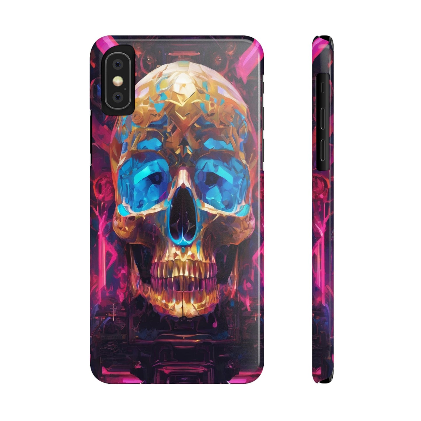 Slim Phone Case for iPhone 16 – Glossy Lexan Shield