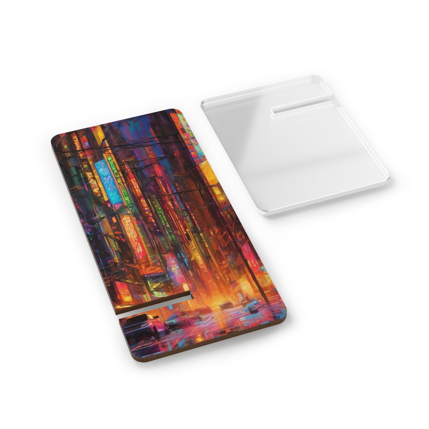 Smartphone Desk Stand – Travel-Ready Two-Piece Phone Holder, Glossy