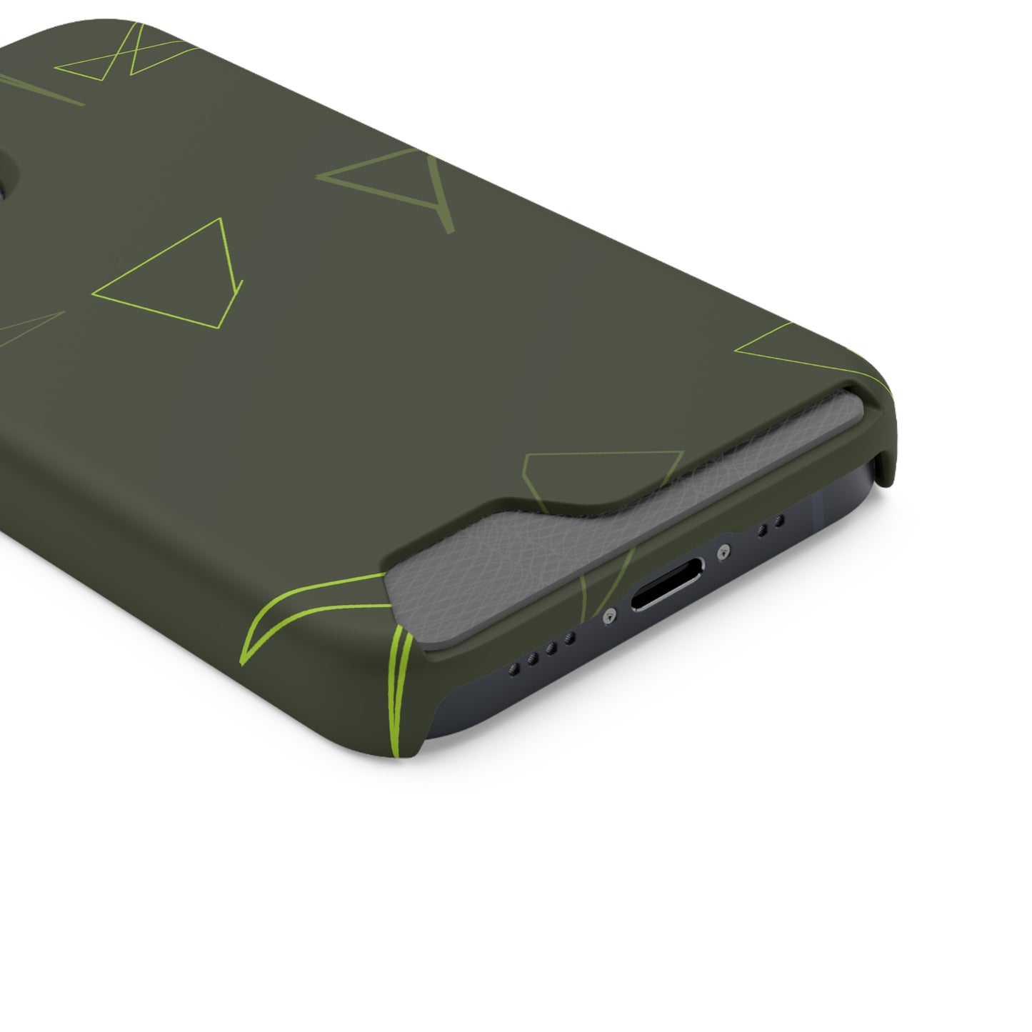 Phone Case with Card Holder - MagSafe, Polycarbonate, Matte/Gloss