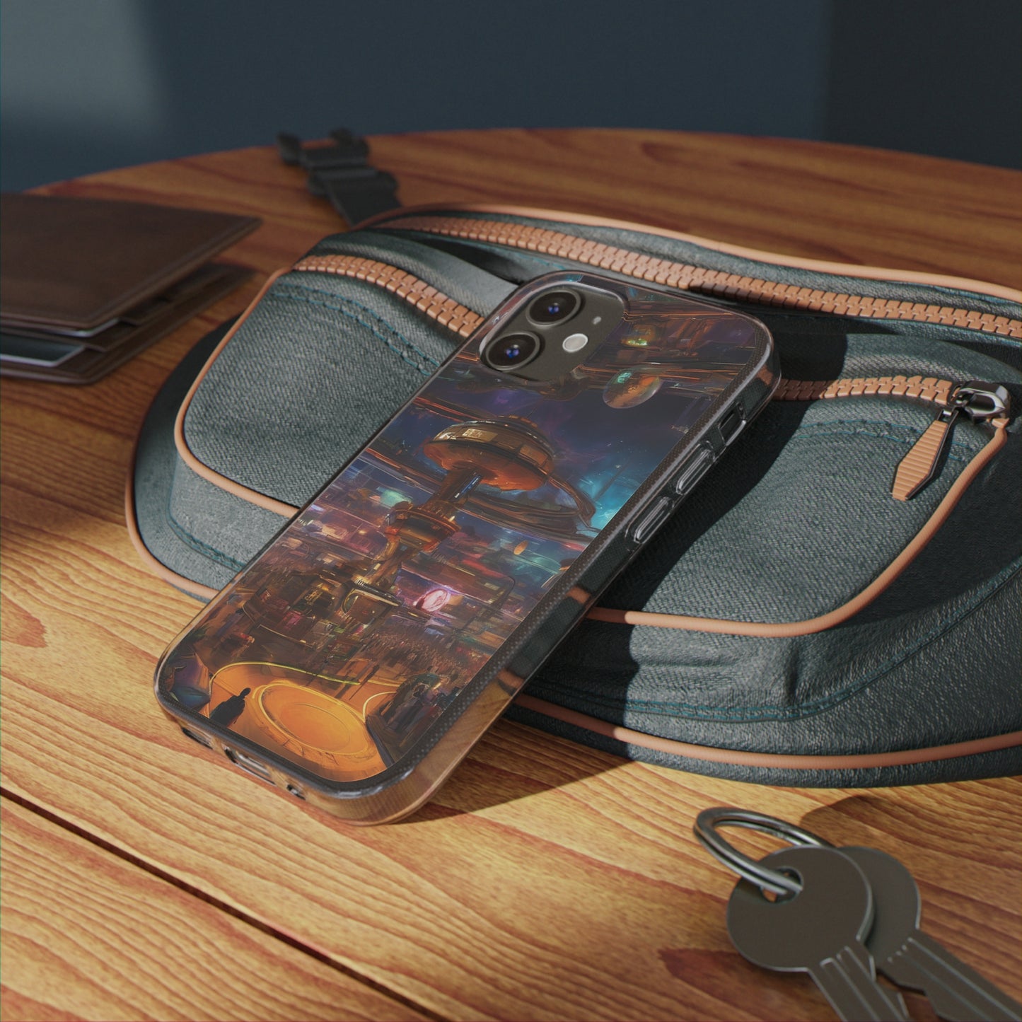 Clear Silicone Phone Case - Slim, Durable, Open-Port Design