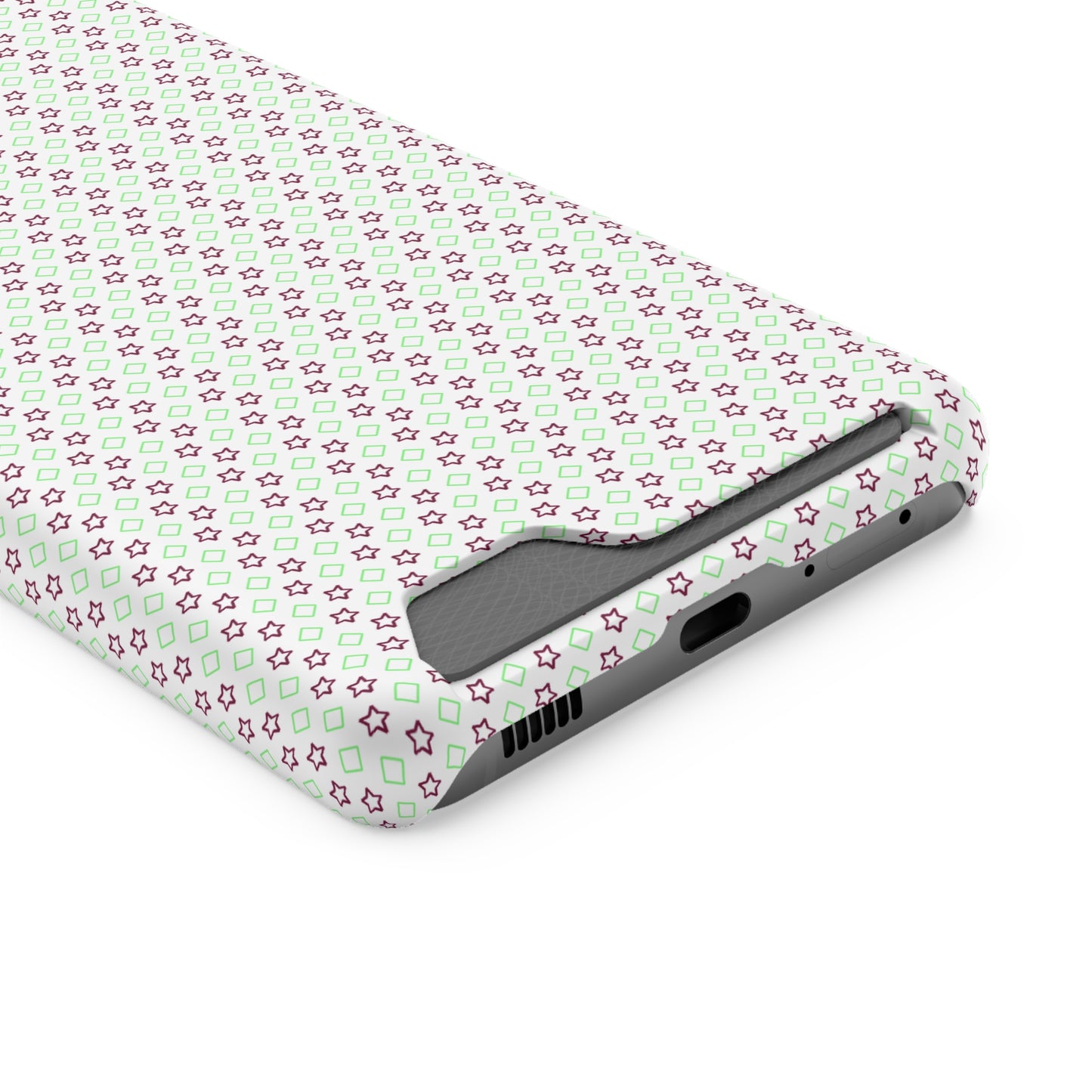 Neon Card-Holder Phone Case - Glossy/Matte Finish