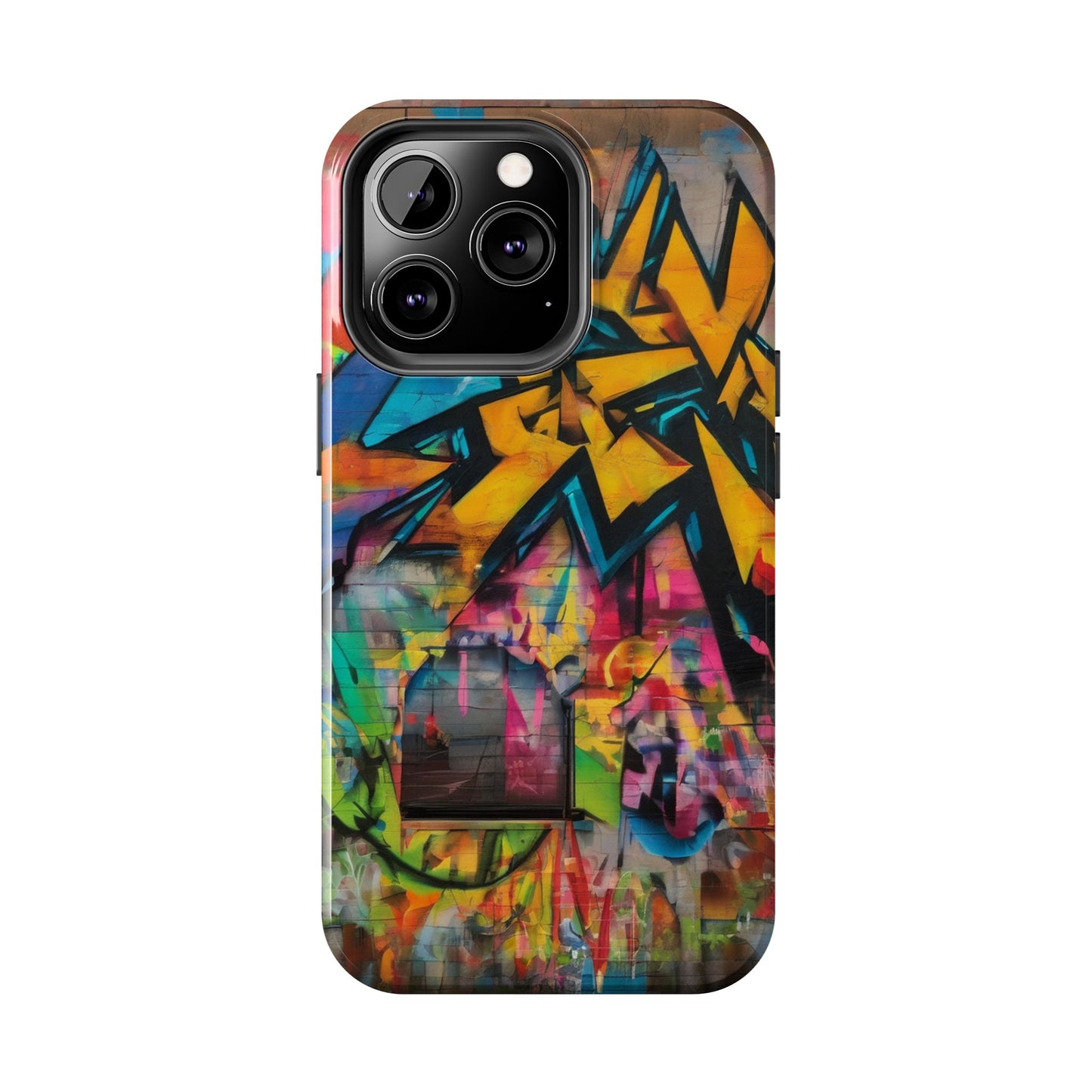 Rugged Phone Case - Impact-Resistant, Glossy Finish
