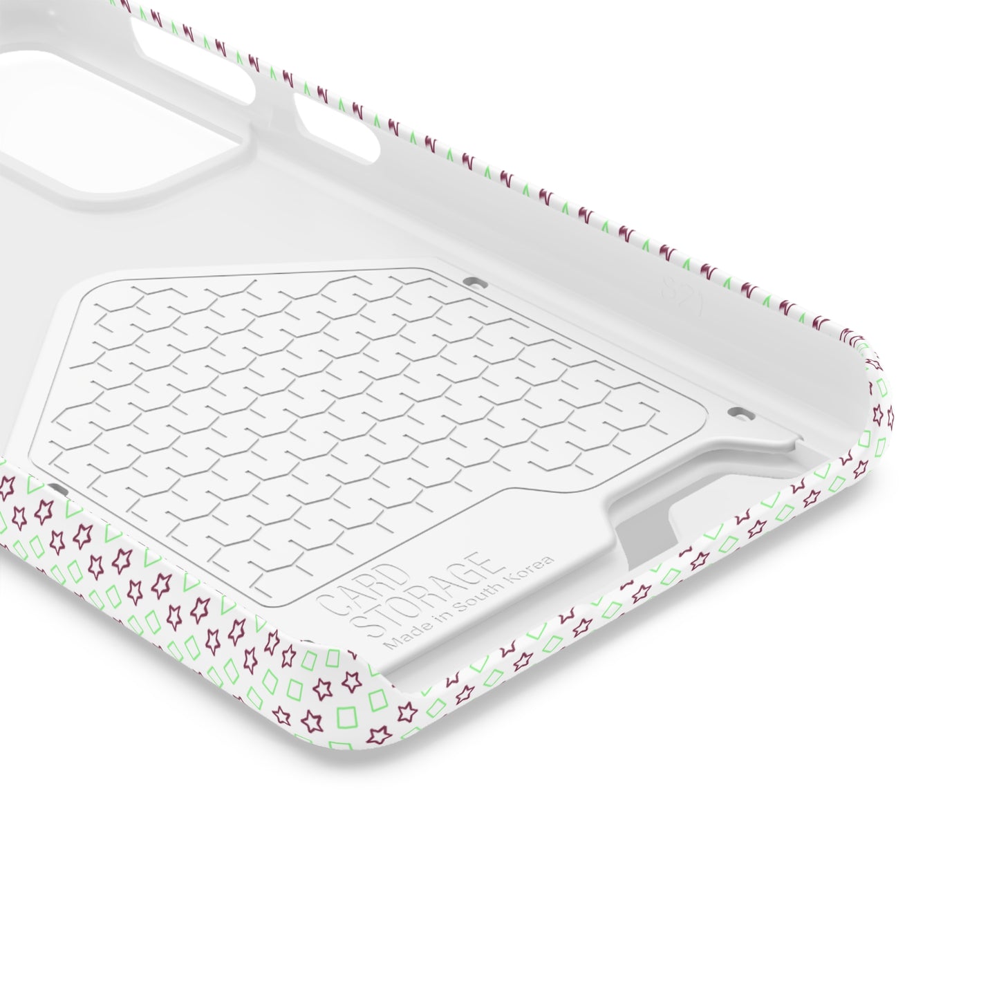 Neon Card-Holder Phone Case - Glossy/Matte Finish