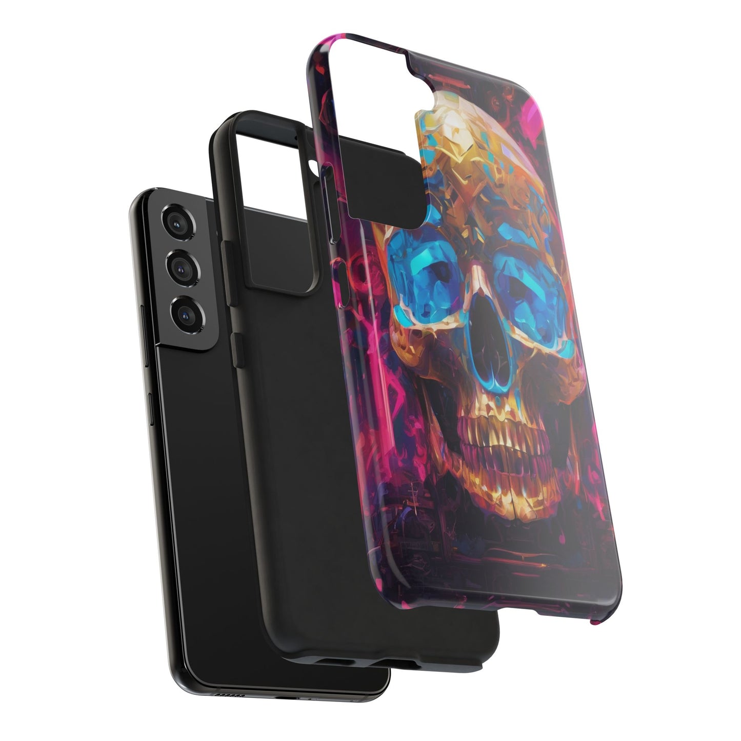 Rugged Phone Case - Impact-Resistant, Glossy Polycarbonate