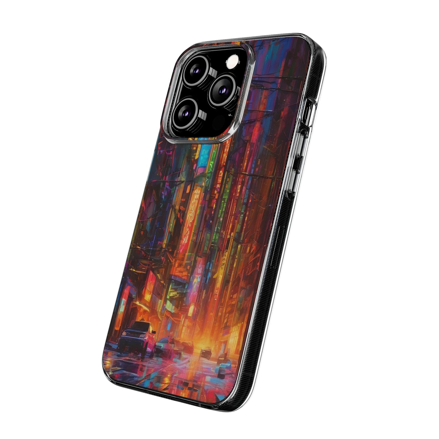 Clear Silicone Phone Case - Slim, Durable, Open-Port Design