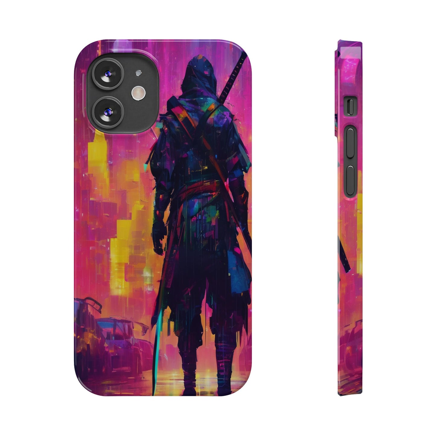Neon Slim Phone Case for iPhone 16 - Glossy Lexan Finish