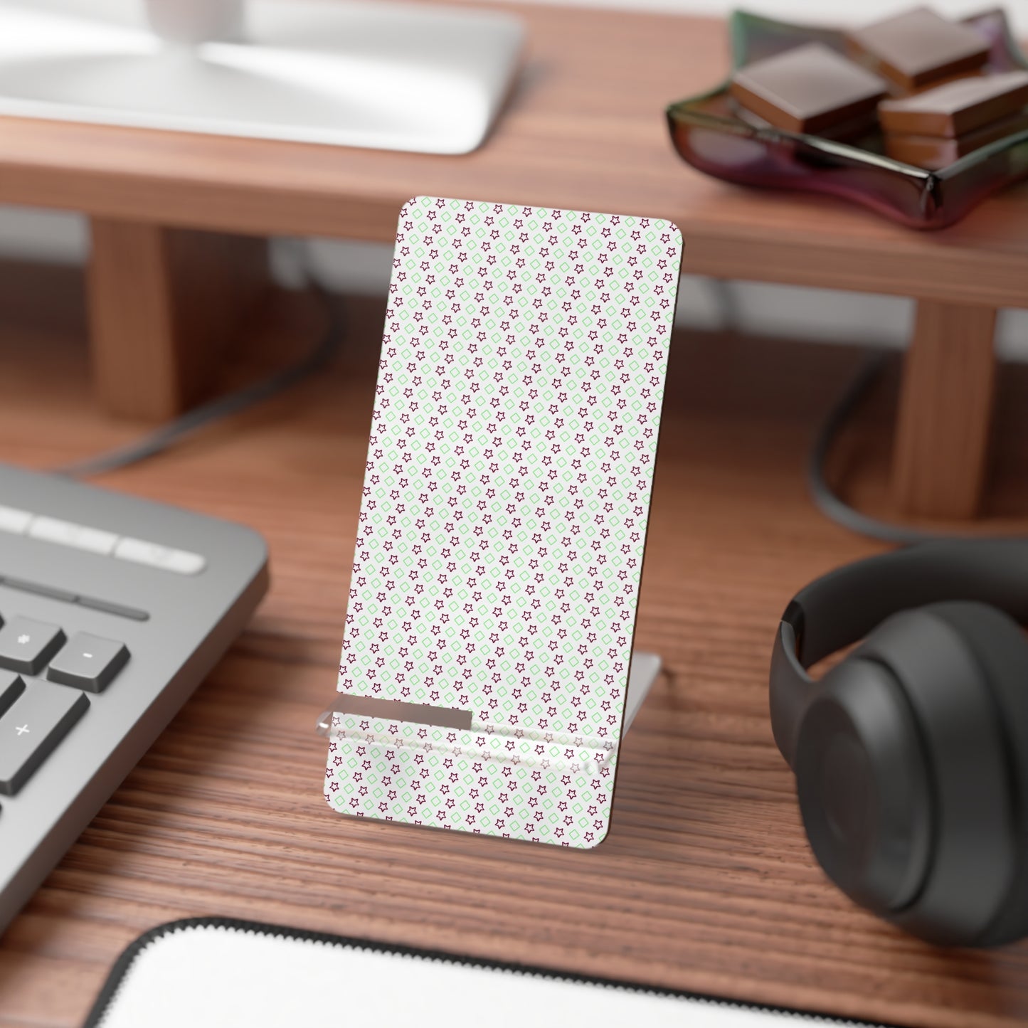 Smartphone Stand - Portable Two-Piece Desk Decor