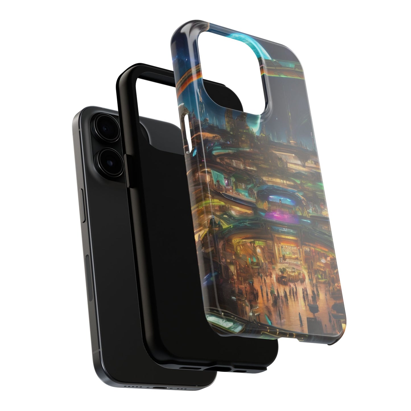 Tough Phone Case: Impact-Resistant Polycarbonate Shell, TPU-Lined