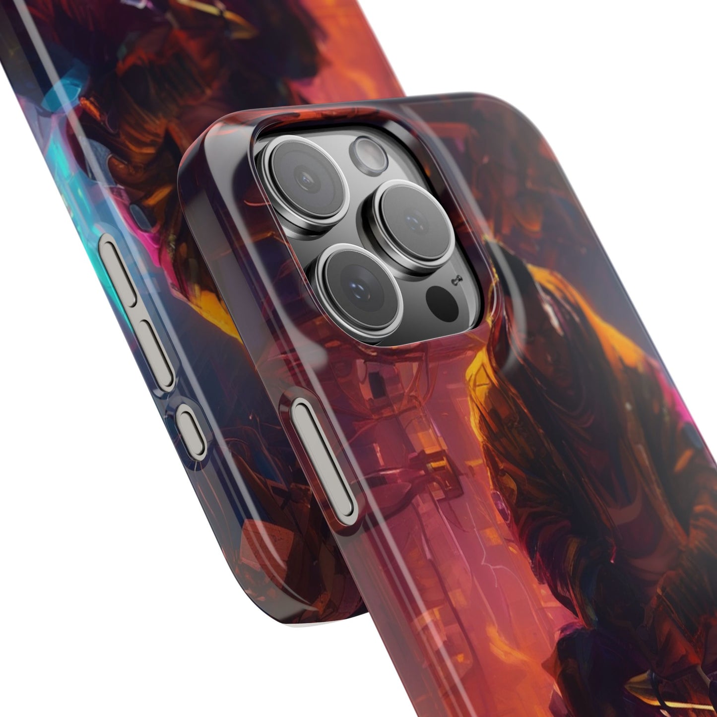 Slim Phone Case for iPhone 16 - Ultra-Thin, Glossy PC