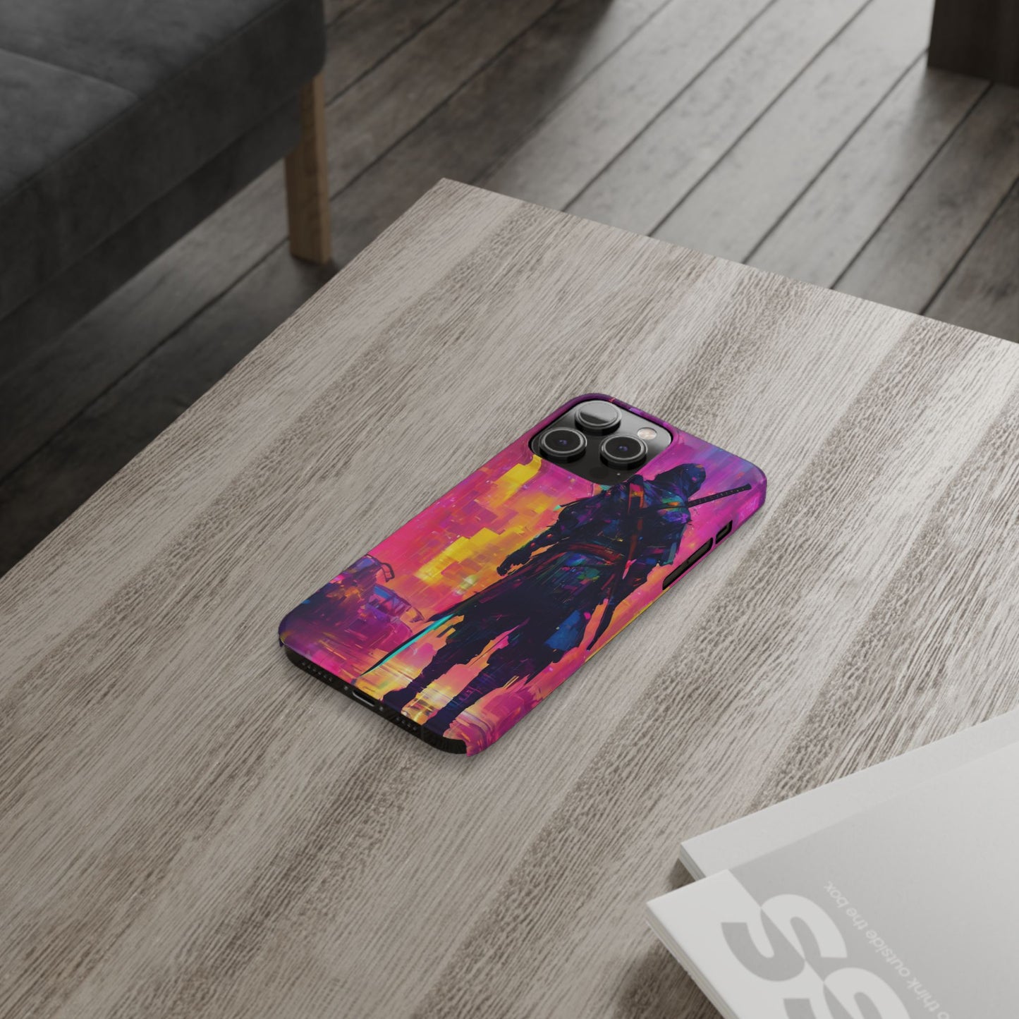 Neon Slim Phone Case for iPhone 16 - Glossy Lexan Finish