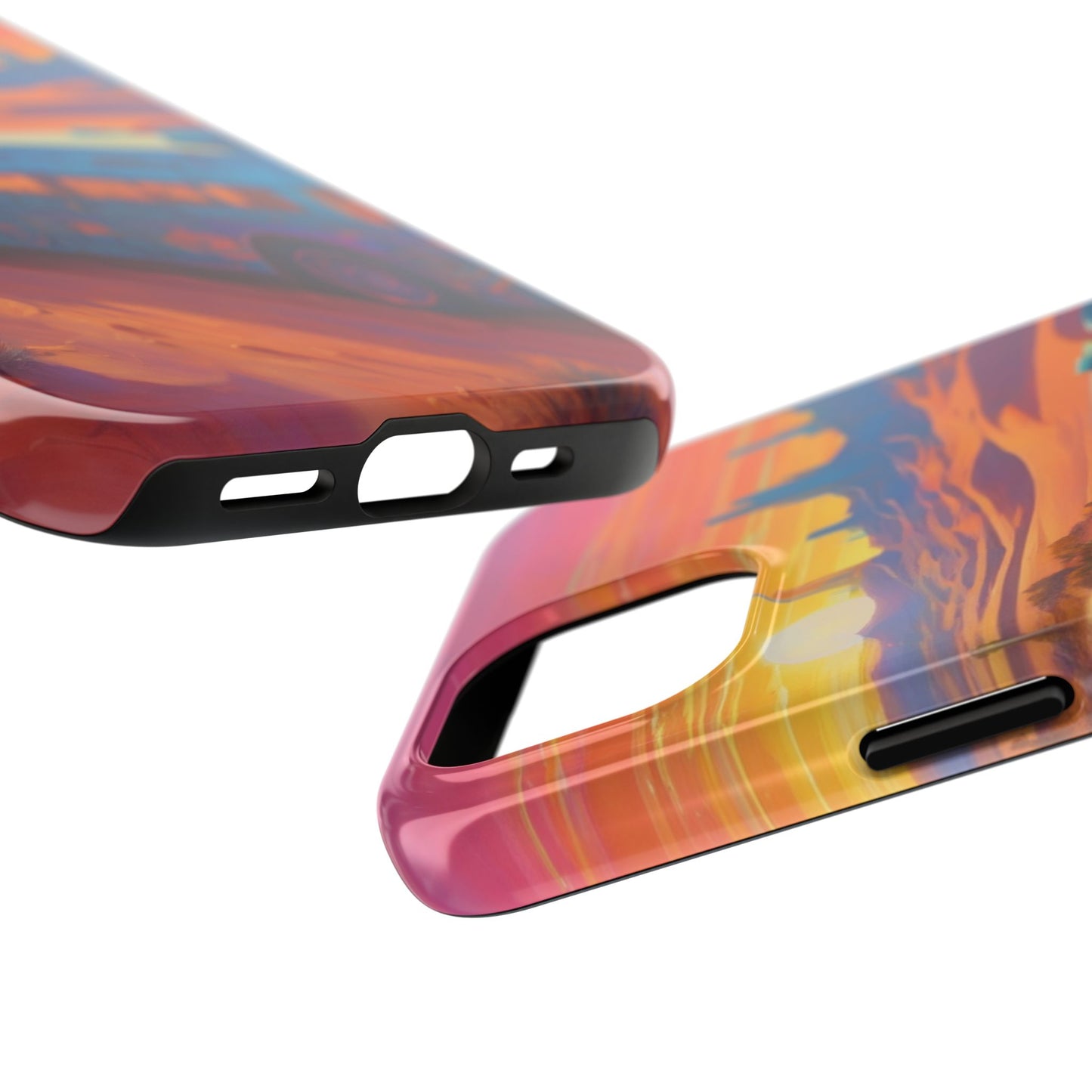 Neon Tough Phone Case - 2-Piece Armor for iPhone & Samsung