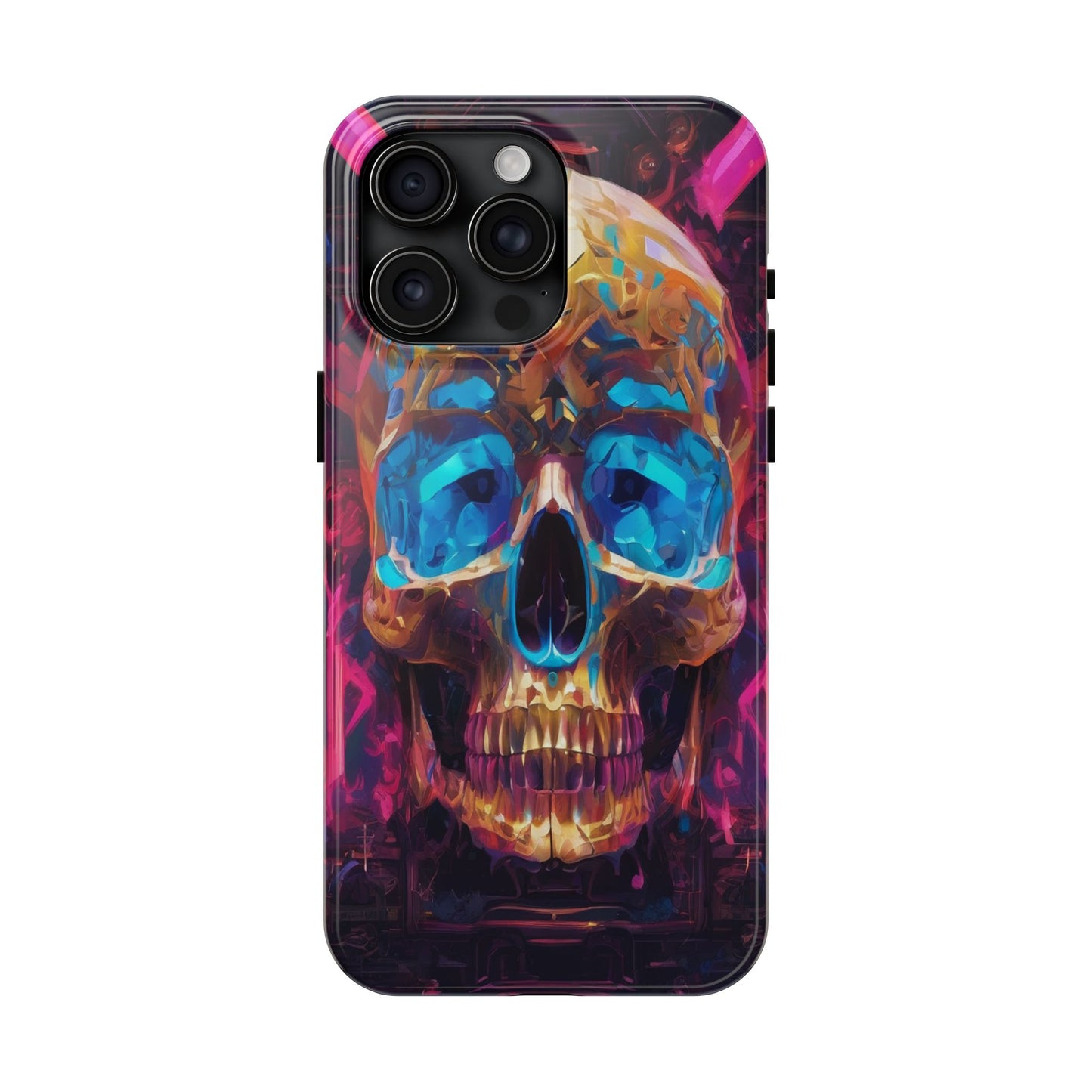 Rugged Phone Case - Impact-Resistant, Glossy Polycarbonate