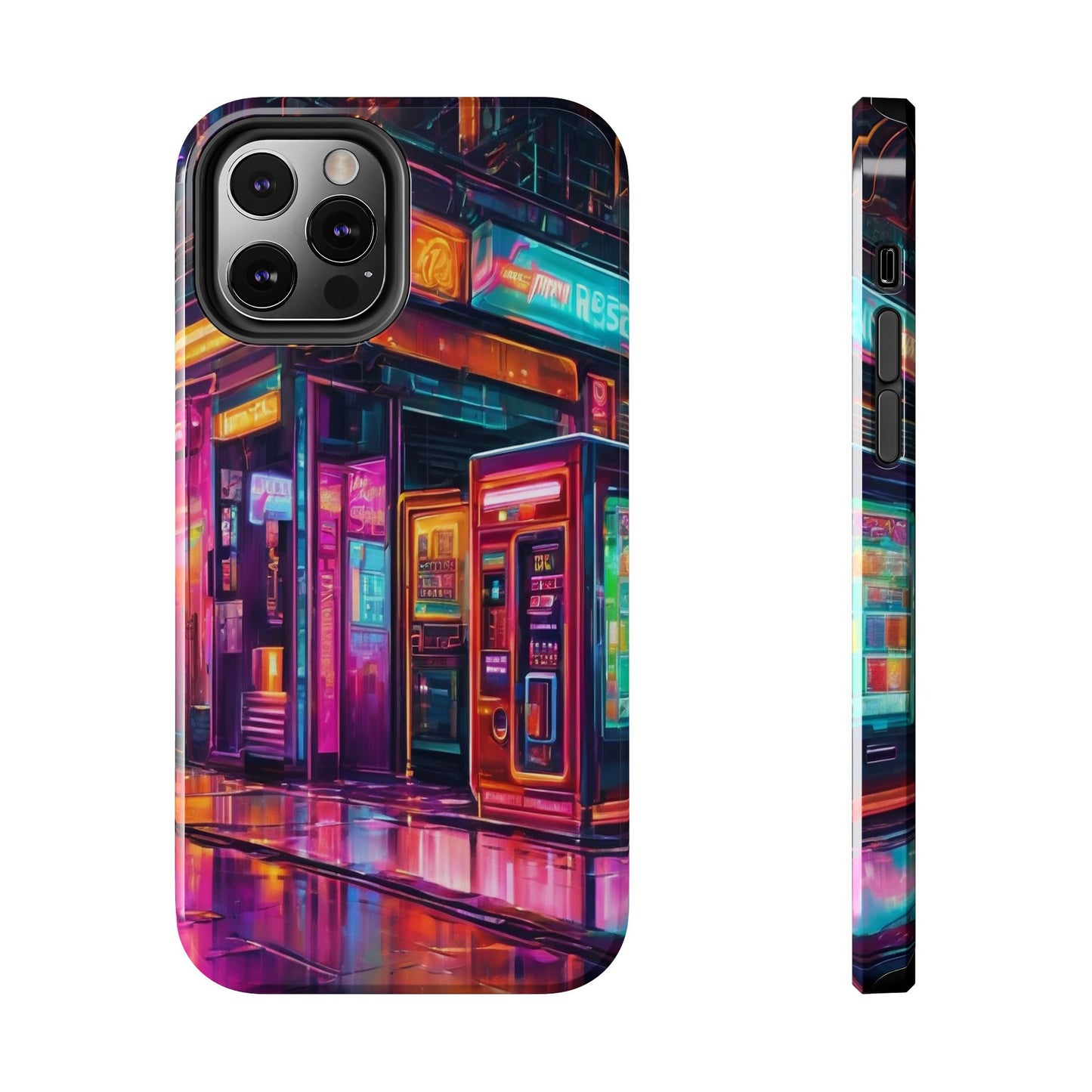 Tough Phone Case - 2-Piece, Impact-Resistant, Glossy Finish