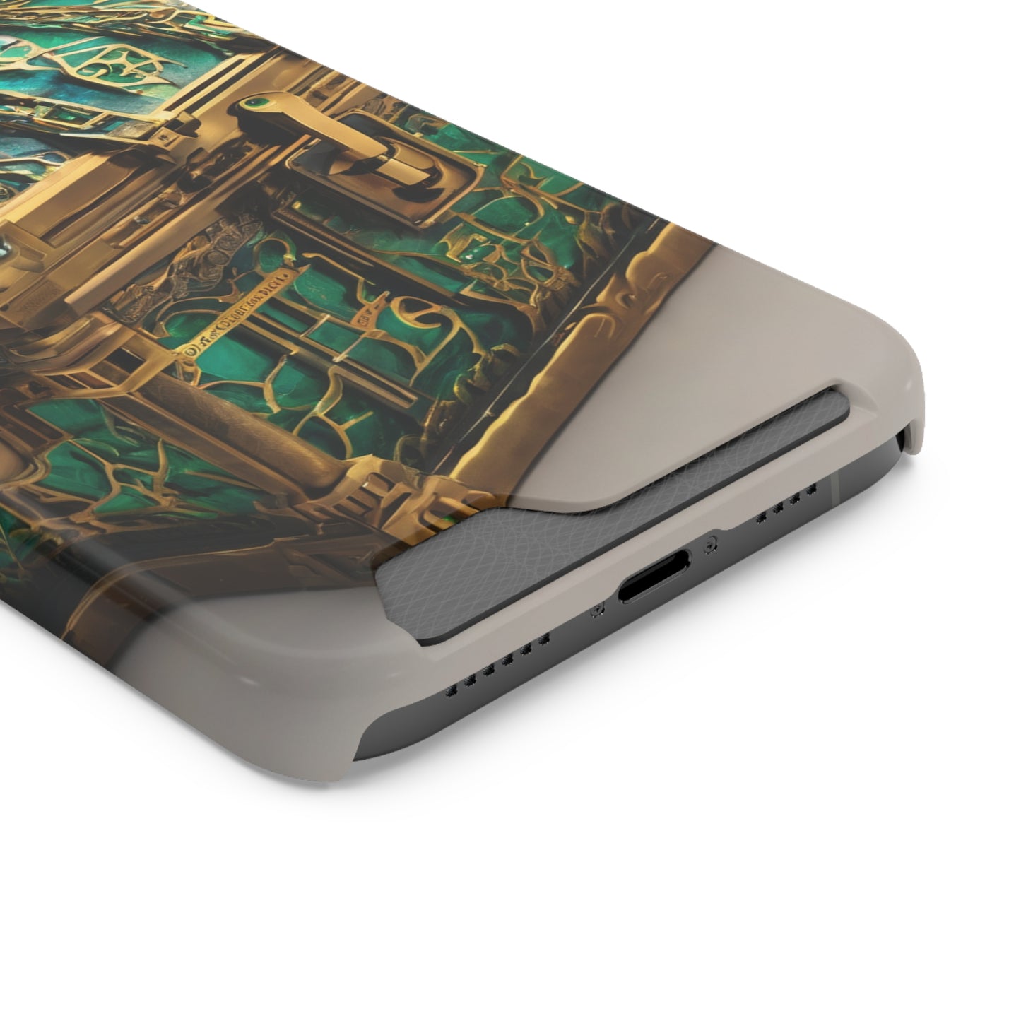 Neon MagSafe Card Holder Phone Case