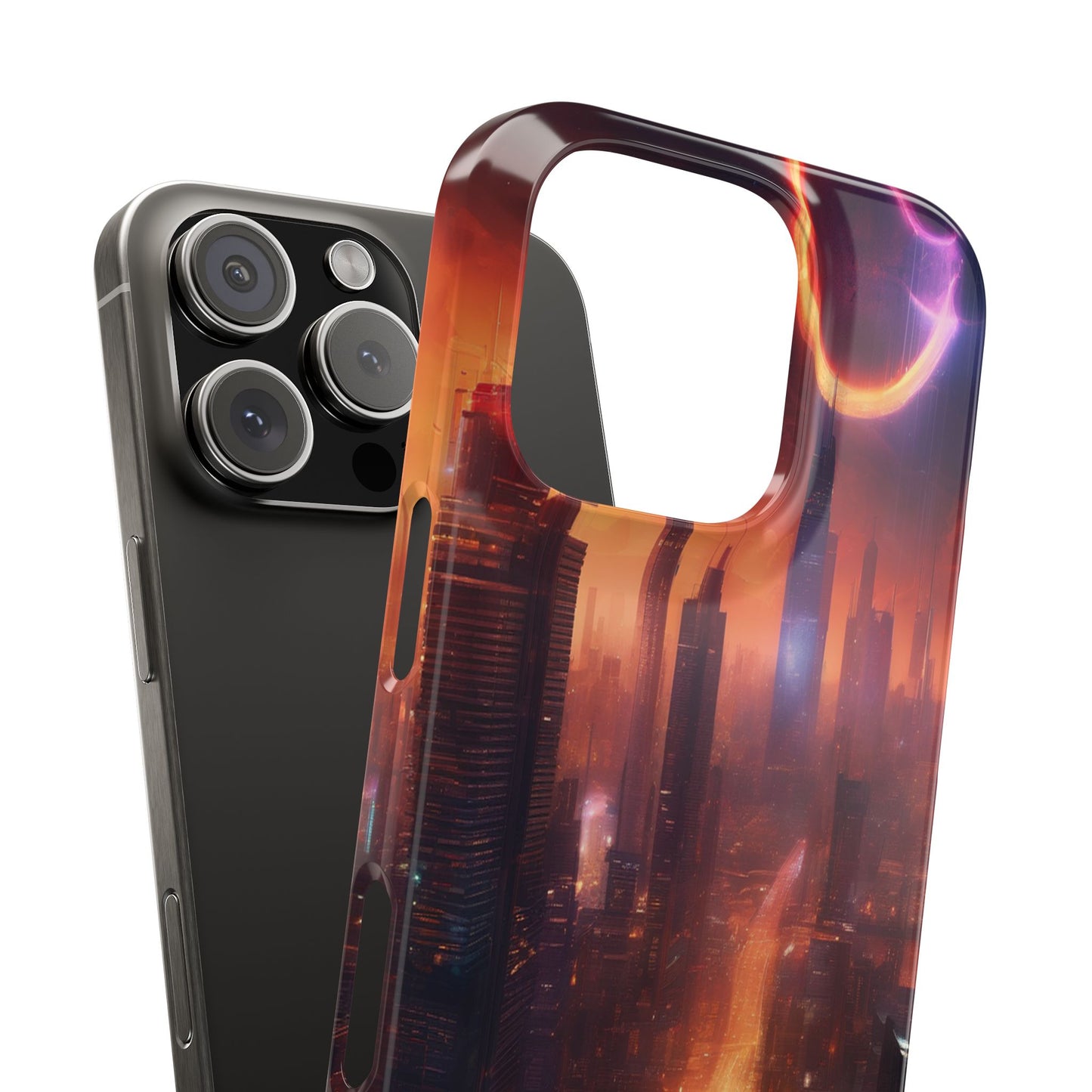 iPhone 16 Phone Case - Slim Lexan, Glossy Finish