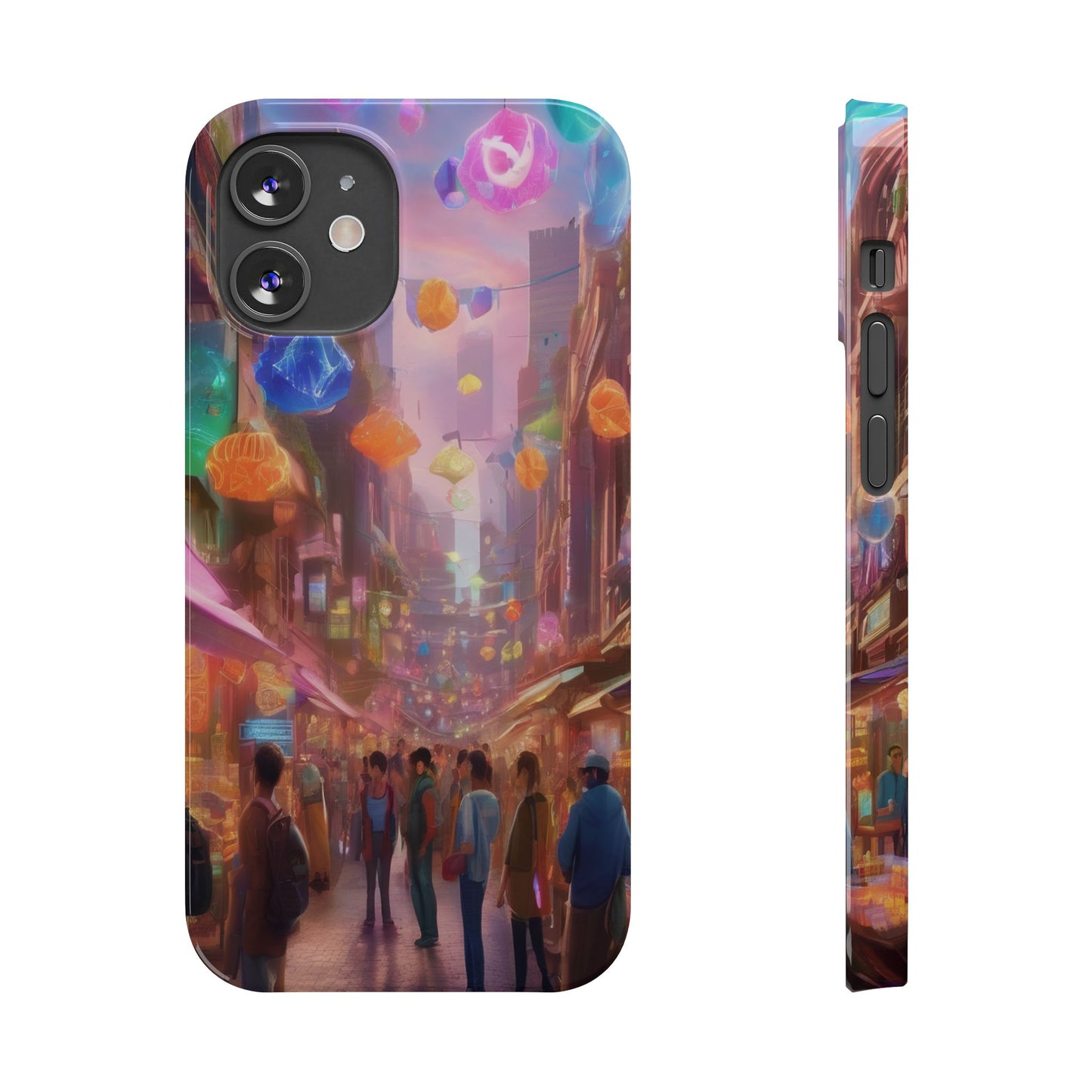 Ultra-Slim Glossy iPhone 16 Phone Case