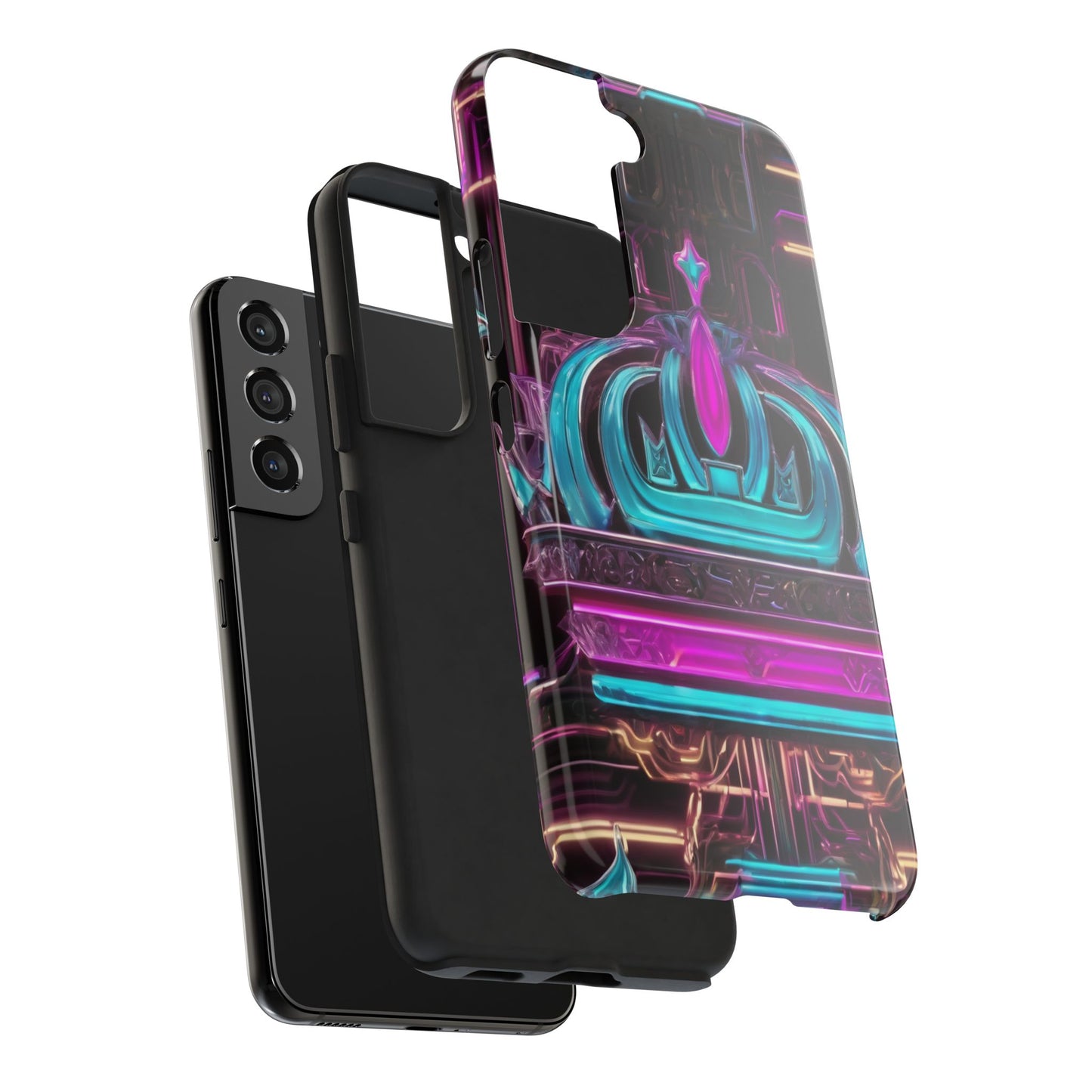 Tough Phone Case - Shockproof TPU & PC Shell, Glossy Finish